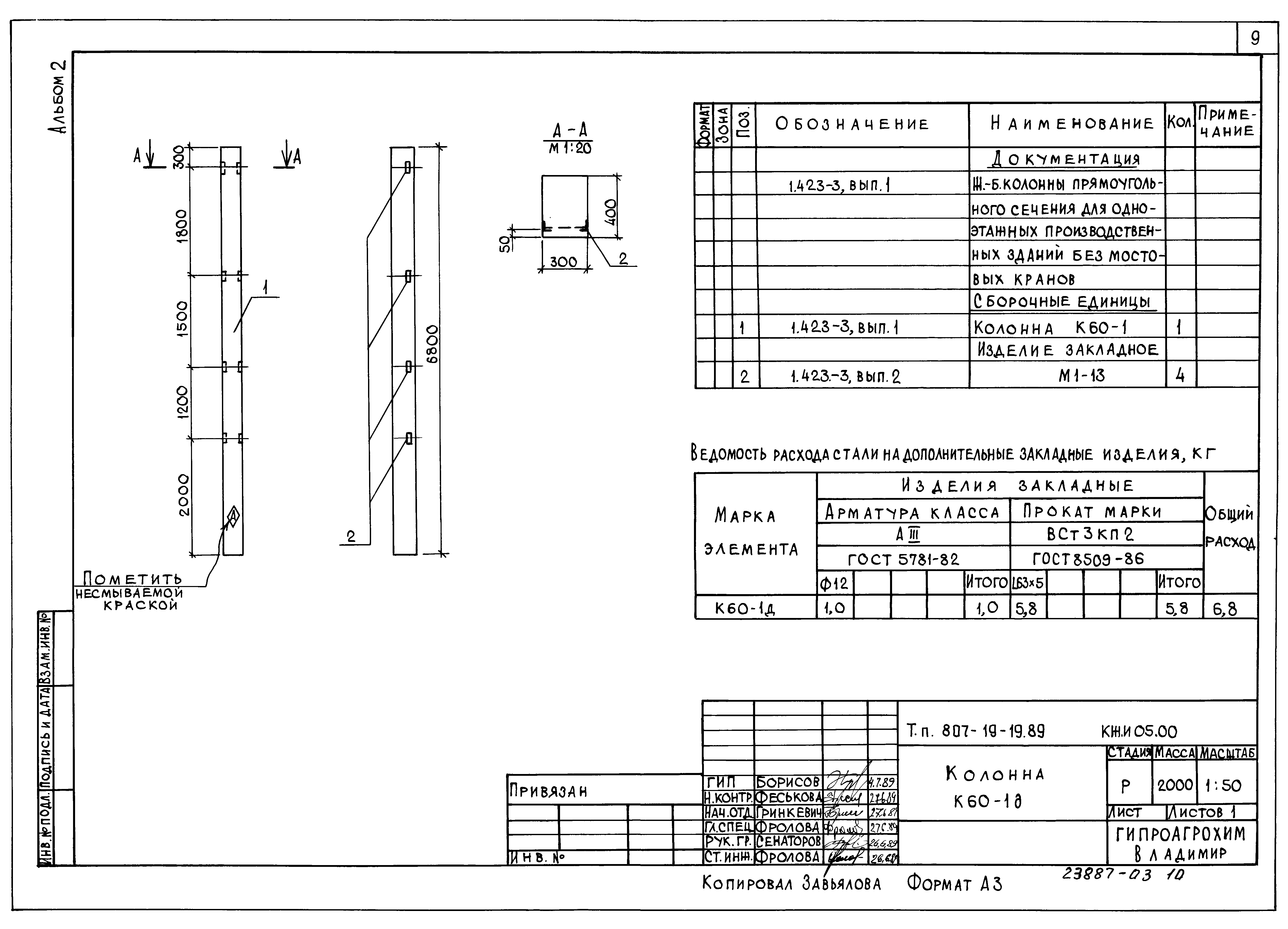 Типовой проект 807-19-19.89