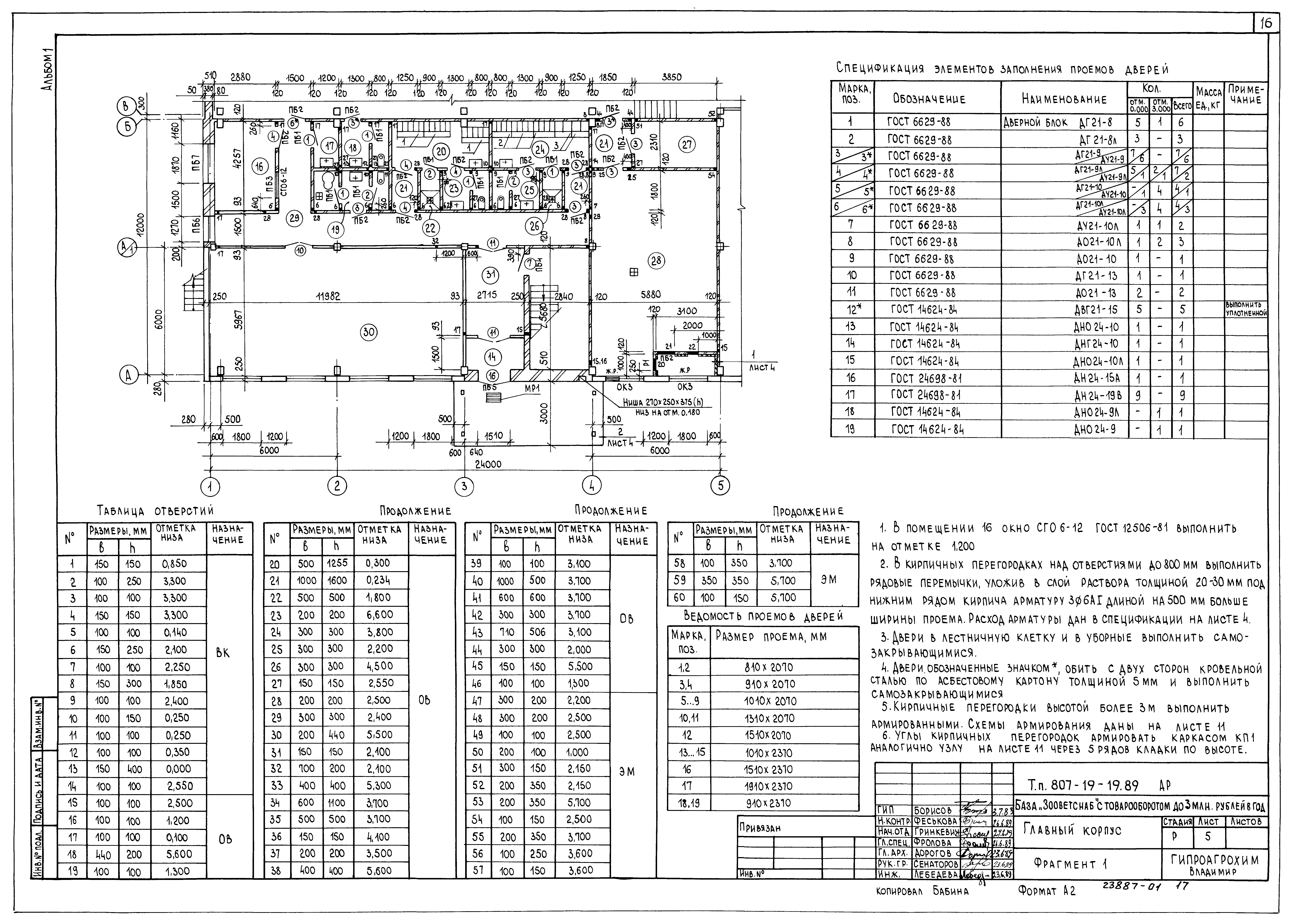Типовой проект 807-19-19.89