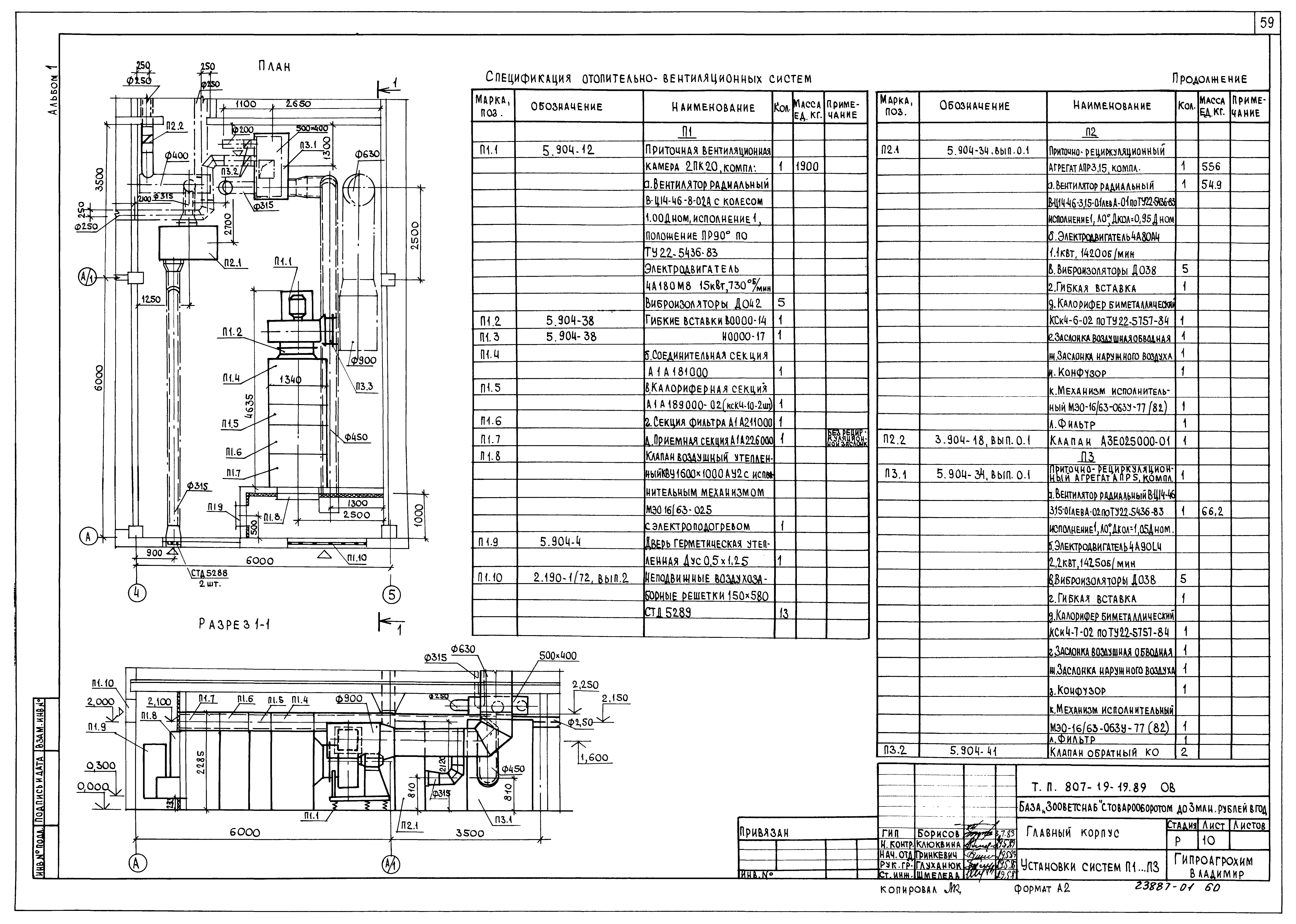 Типовой проект 807-19-19.89
