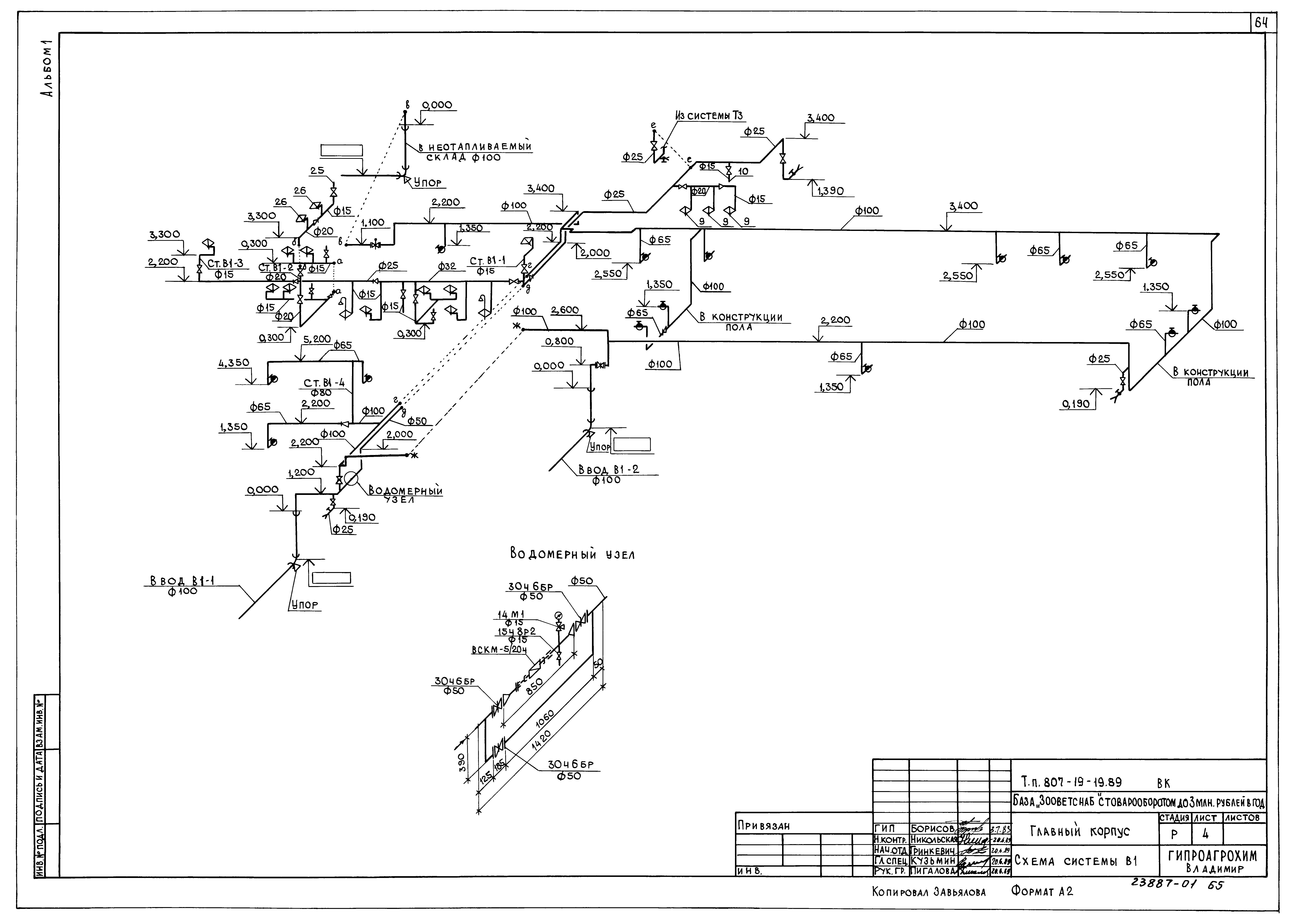 Типовой проект 807-19-19.89