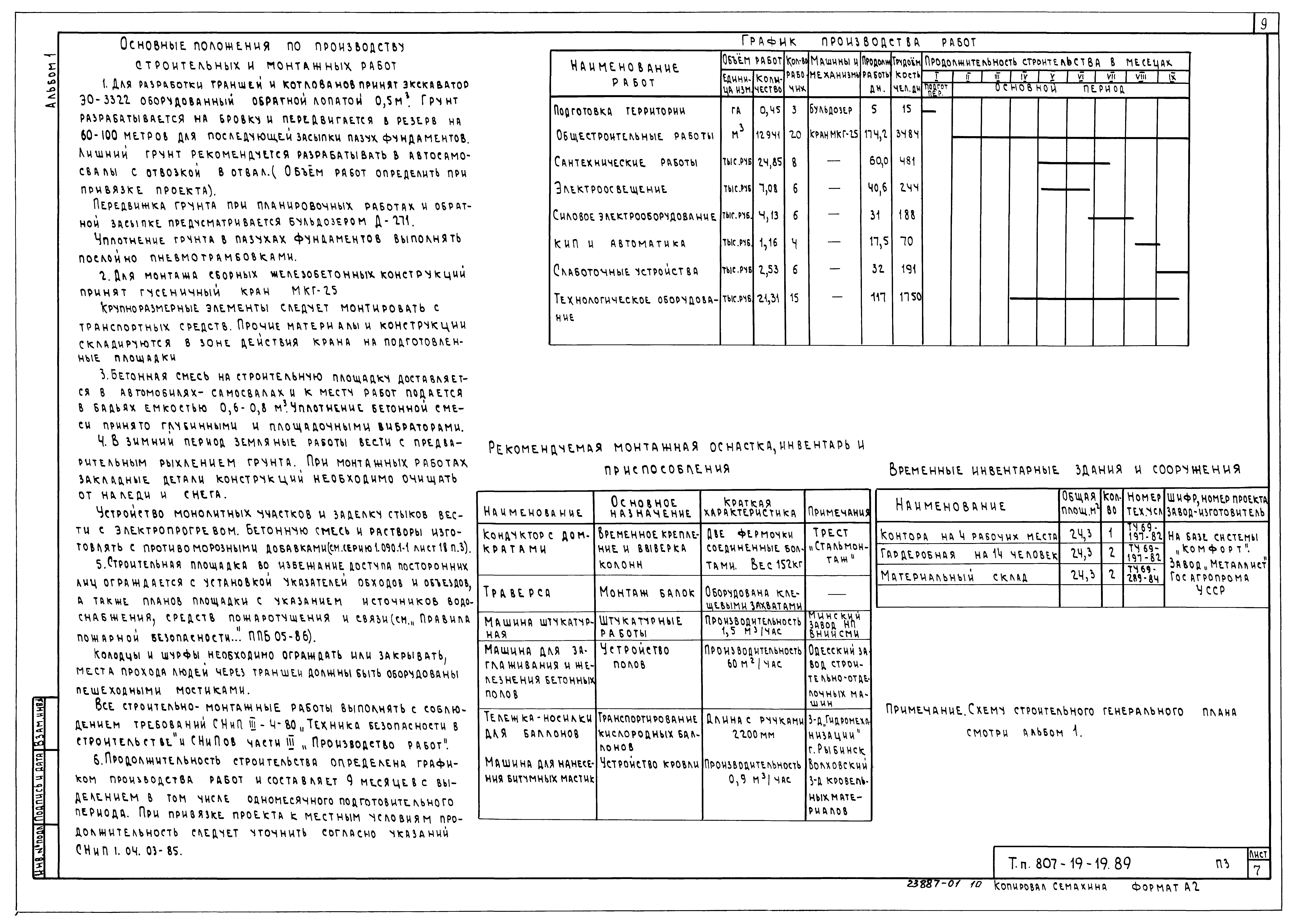 Типовой проект 807-19-19.89