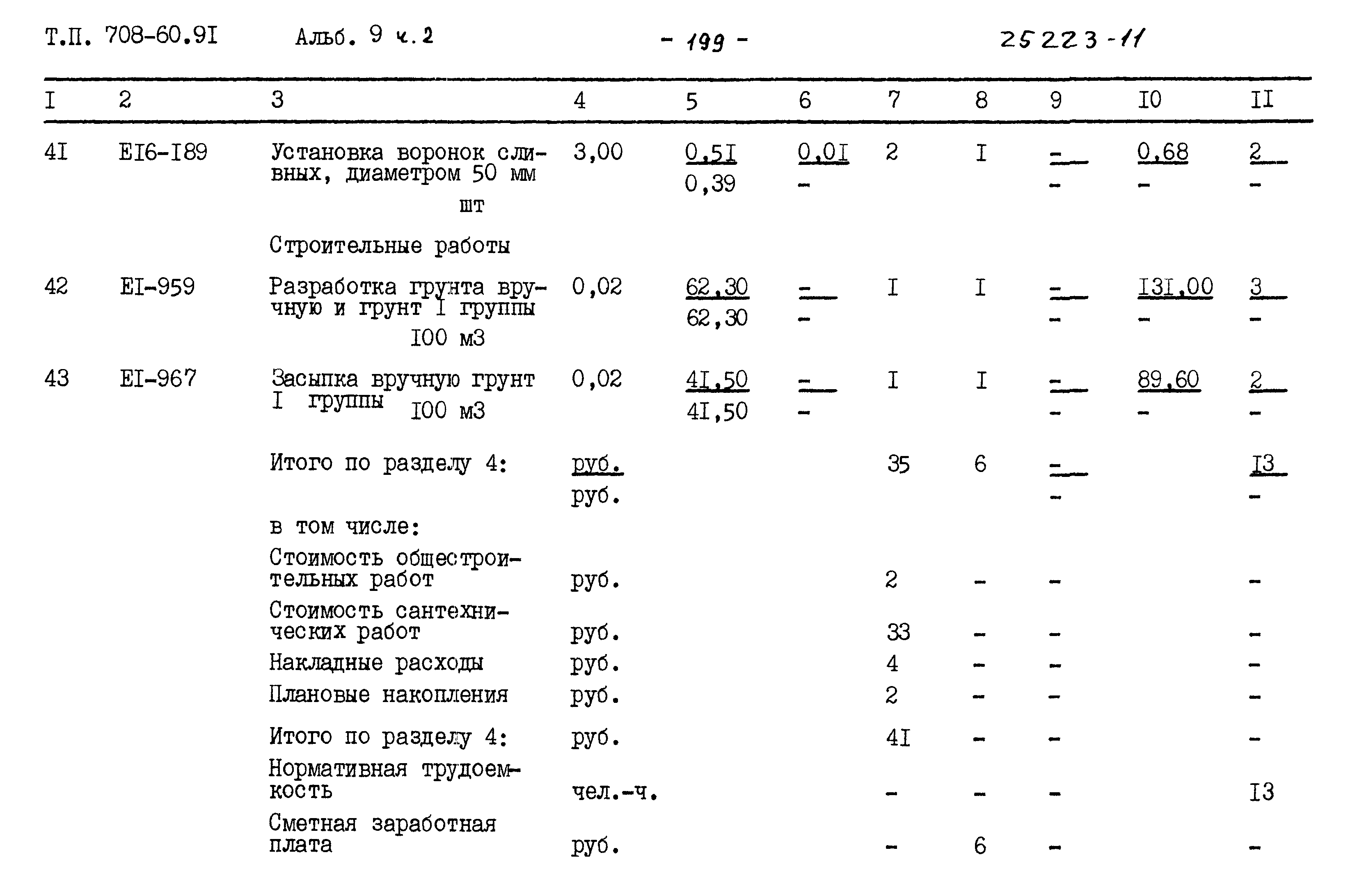 Типовой проект 708-60.91