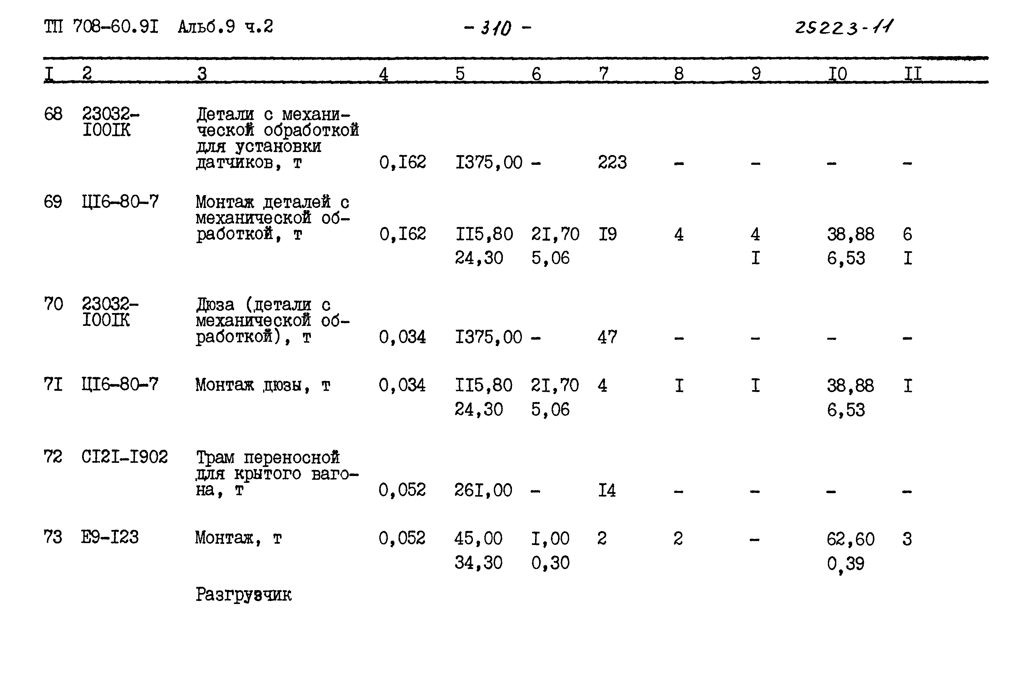 Типовой проект 708-60.91