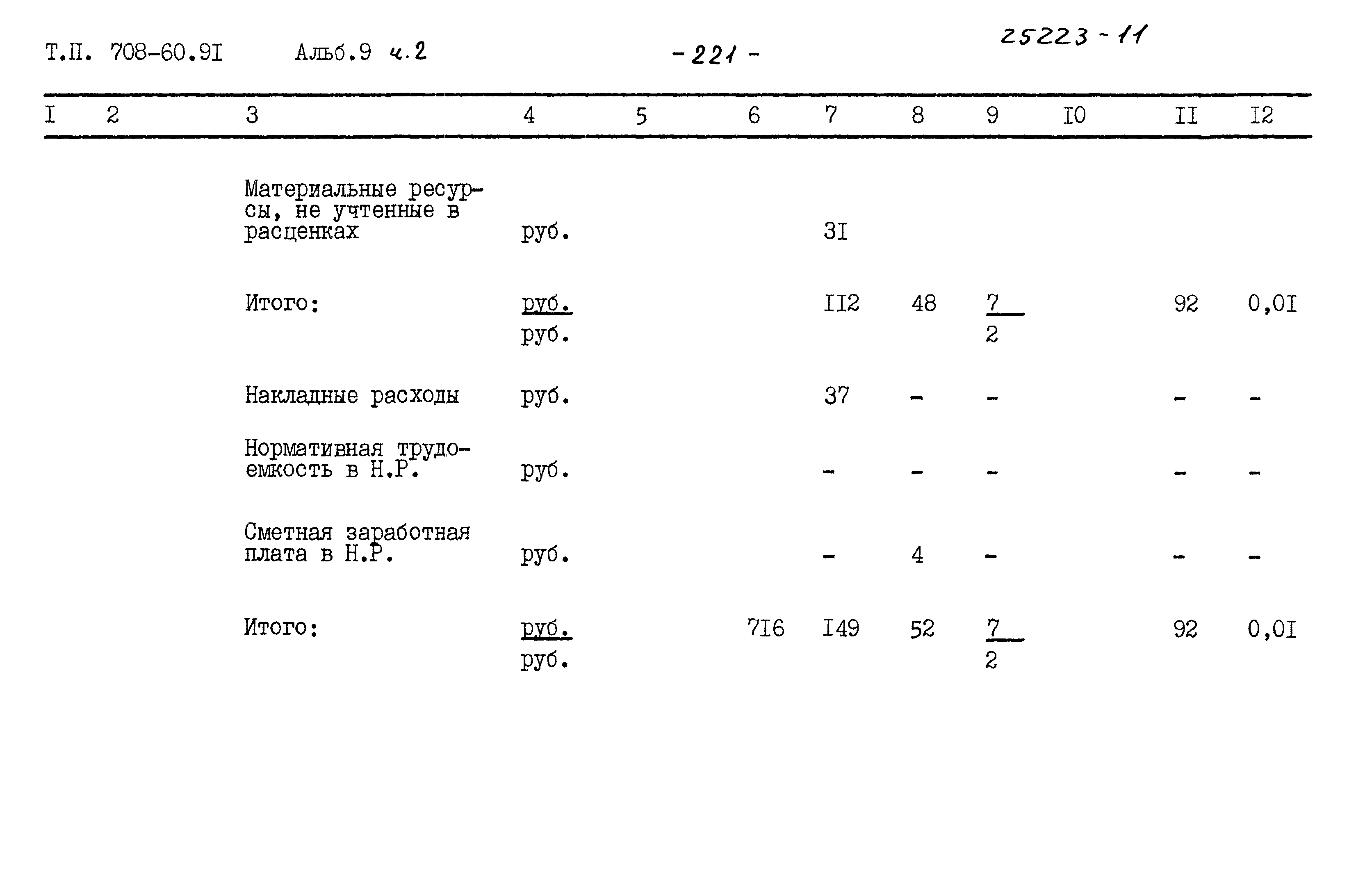 Типовой проект 708-60.91