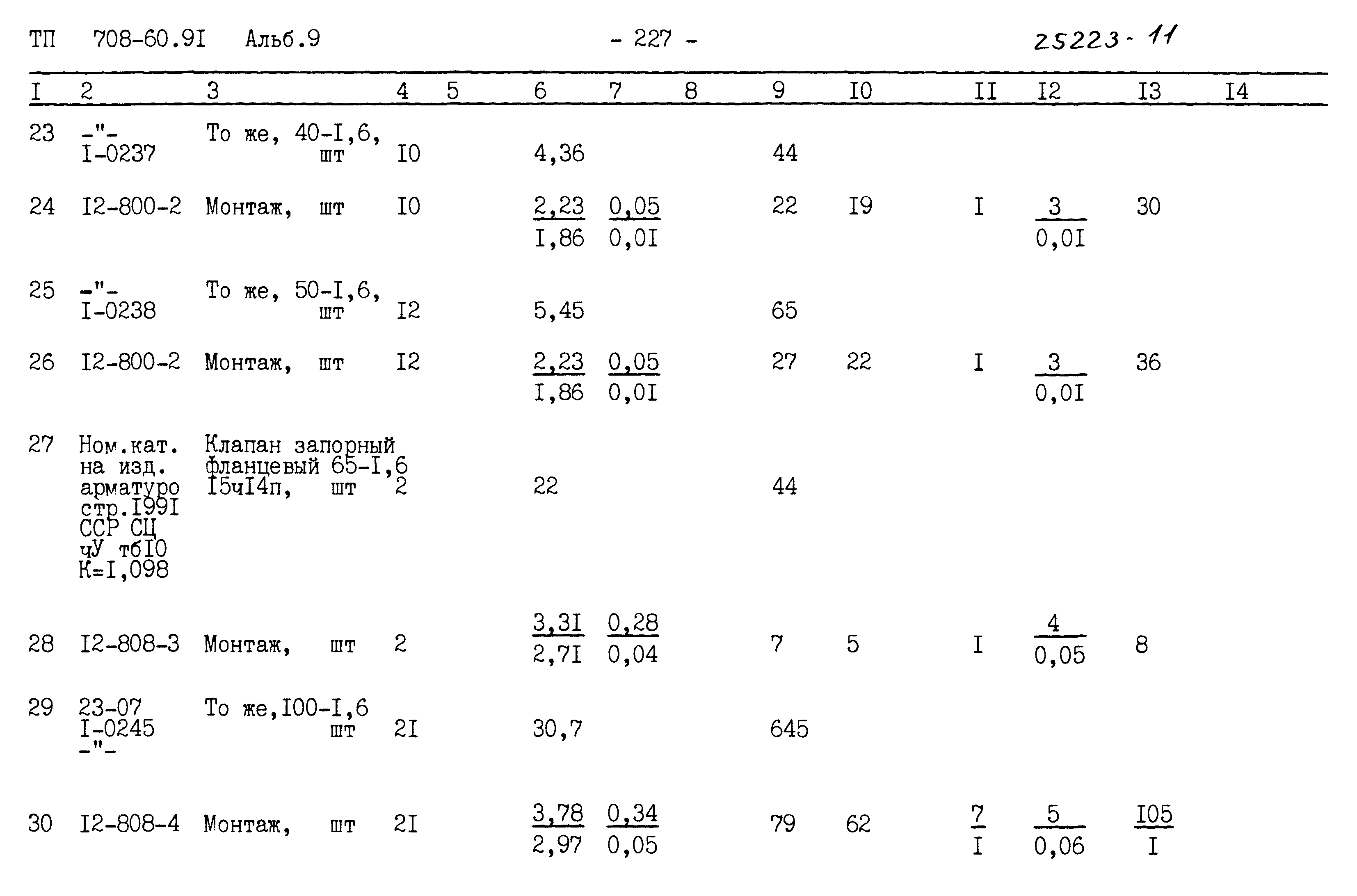 Типовой проект 708-60.91