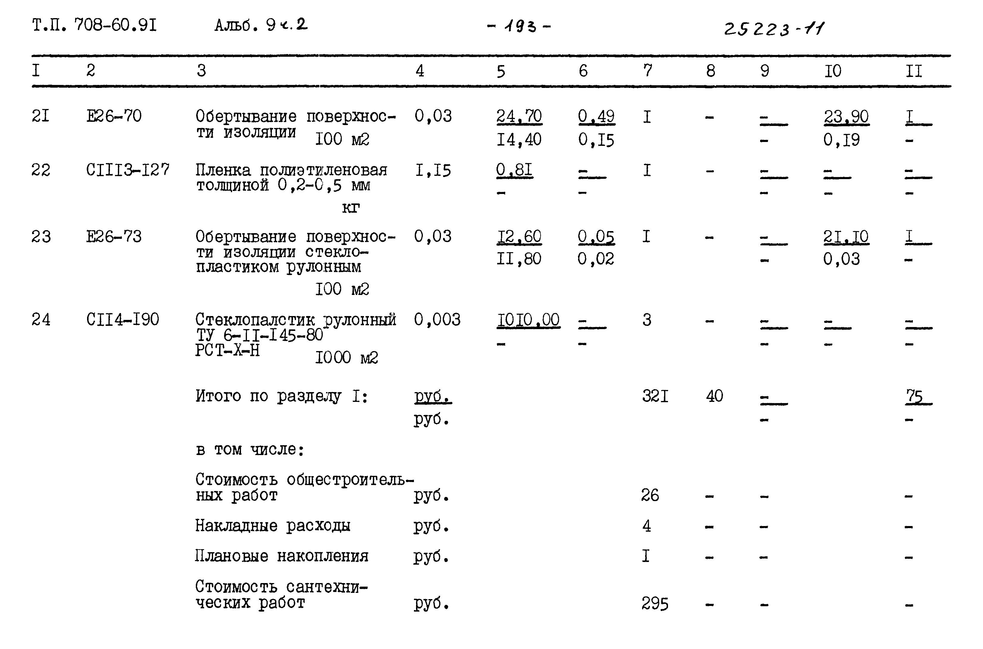 Типовой проект 708-60.91