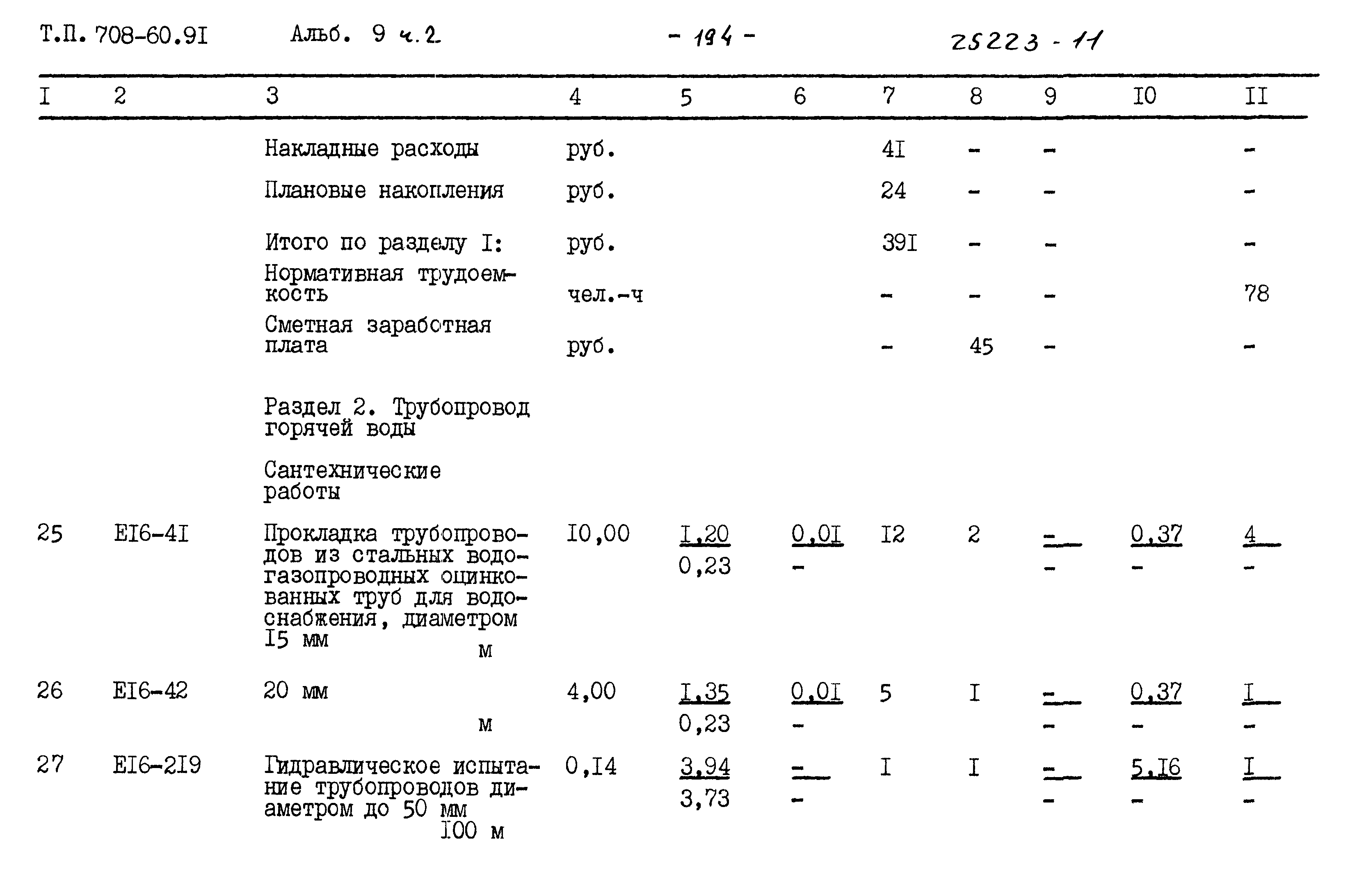 Типовой проект 708-60.91