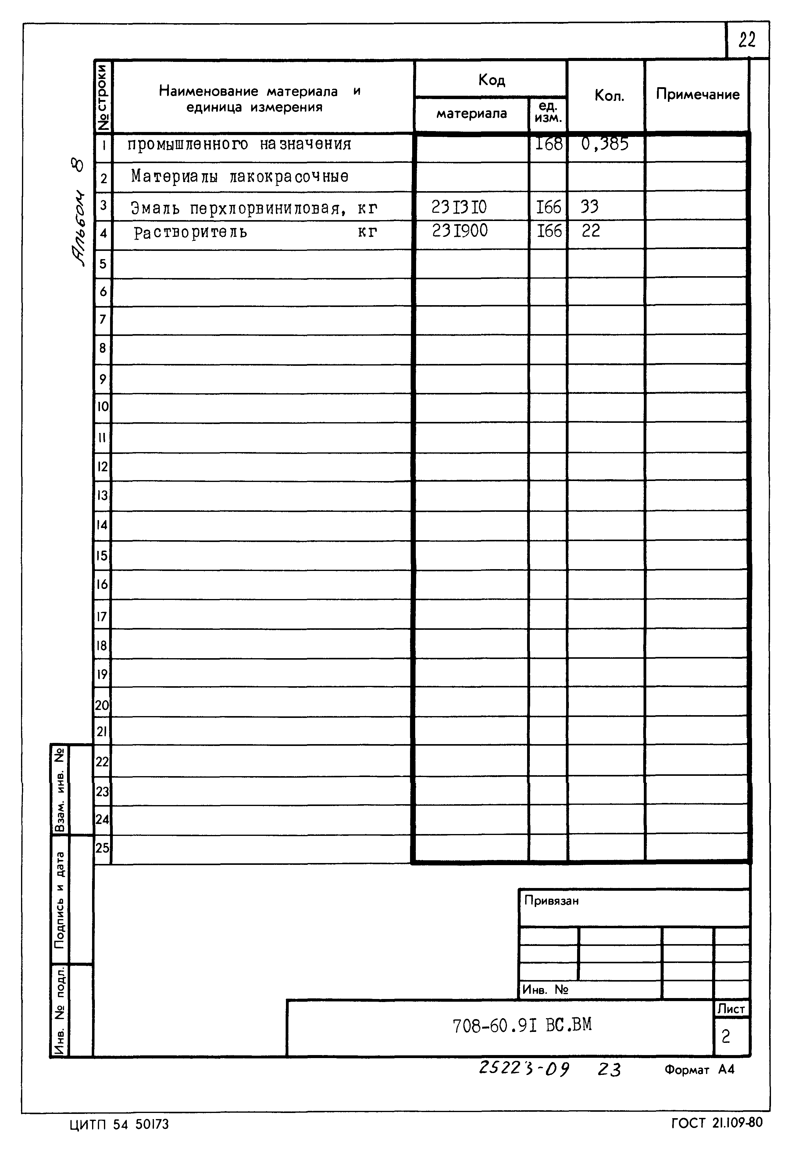 Типовой проект 708-60.91