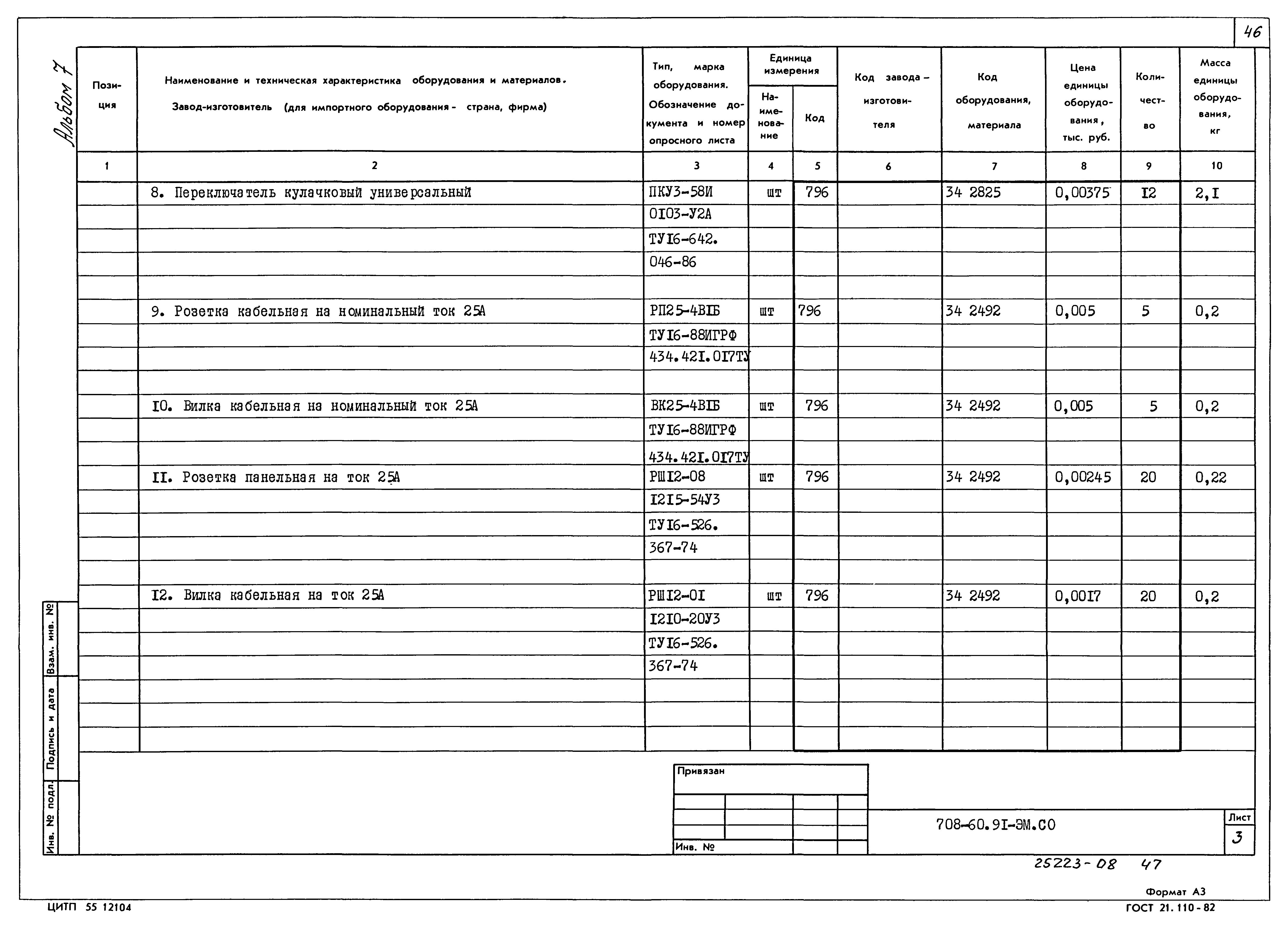 Типовой проект 708-60.91