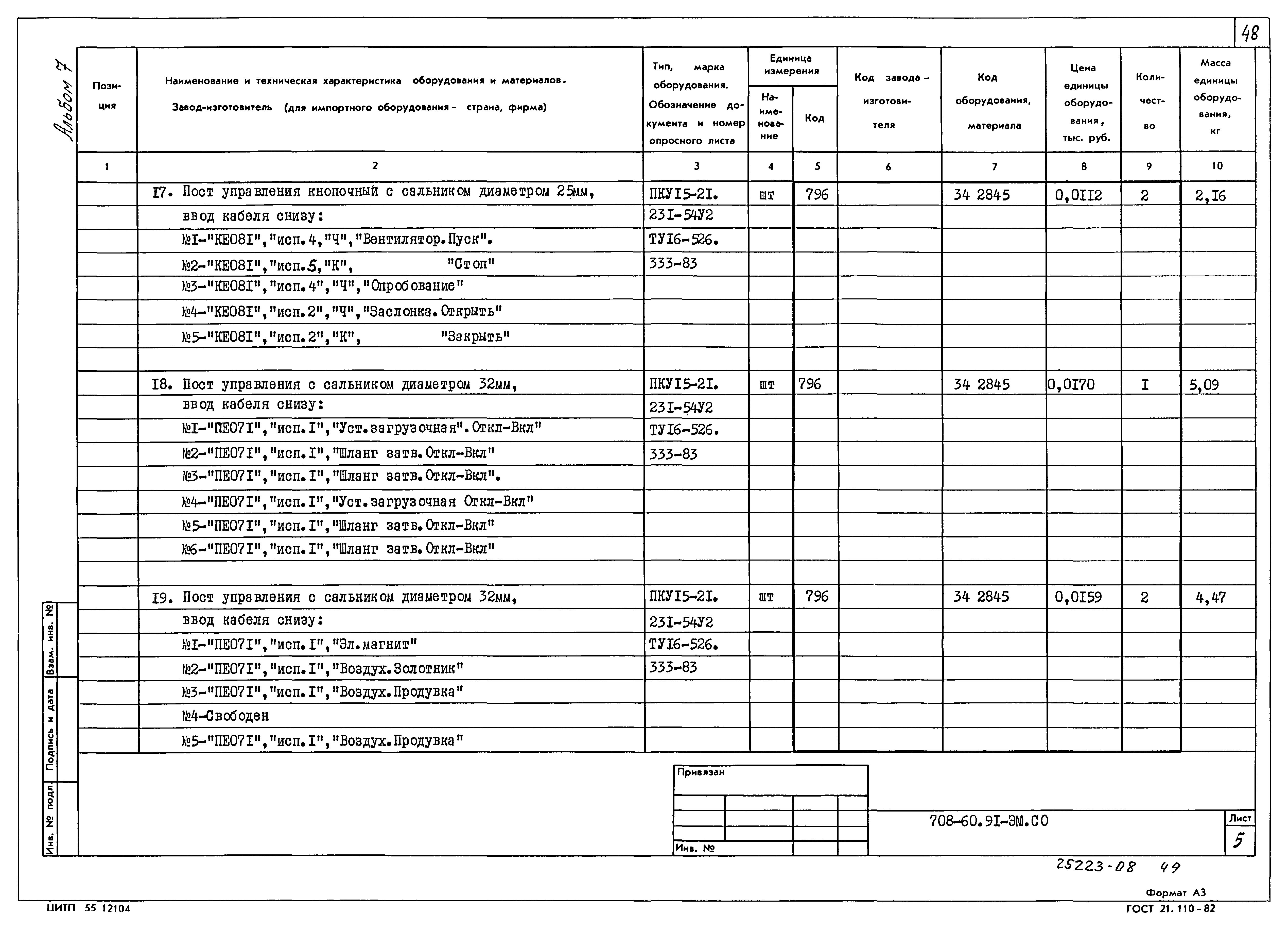 Типовой проект 708-60.91