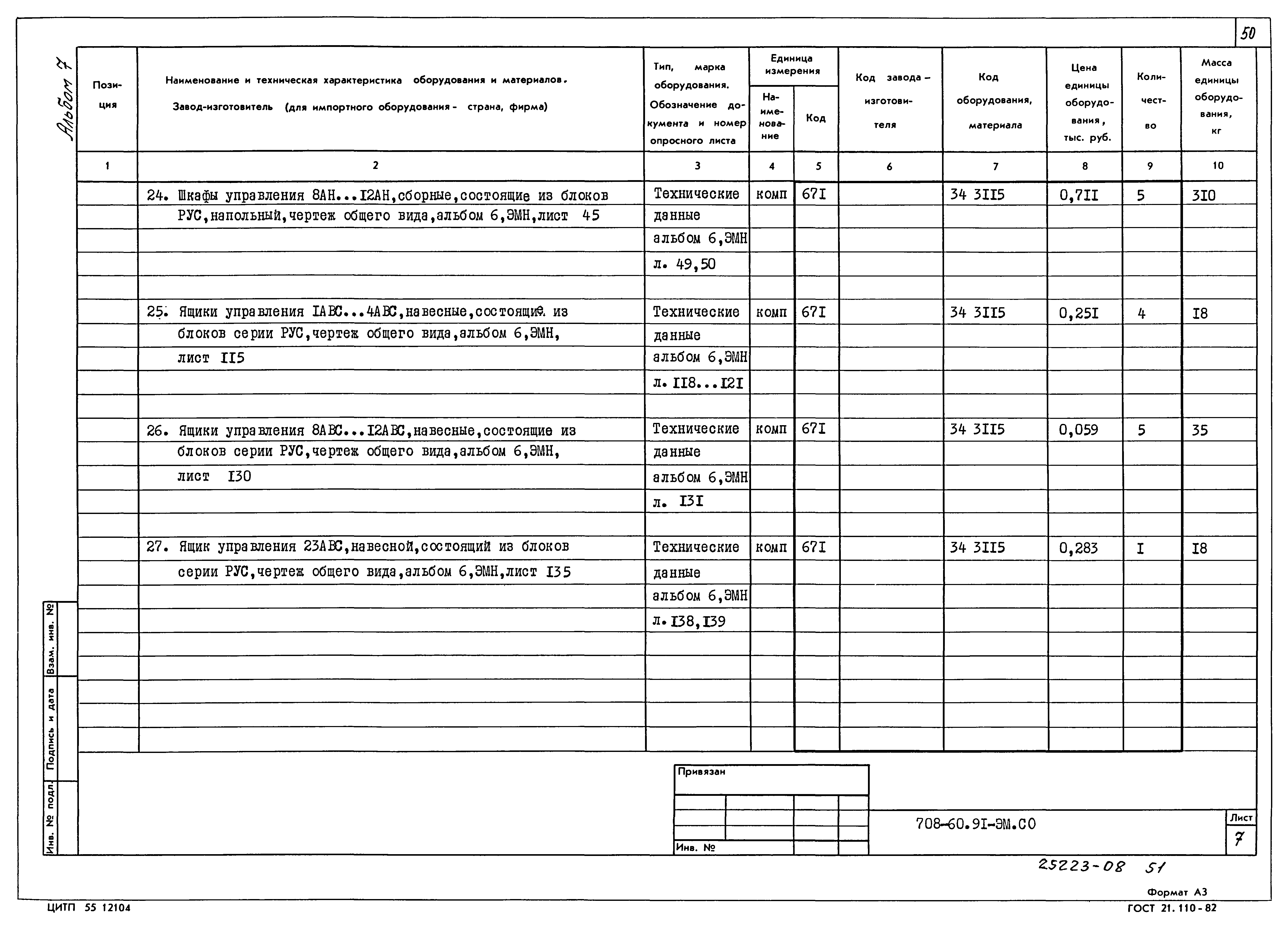 Типовой проект 708-60.91
