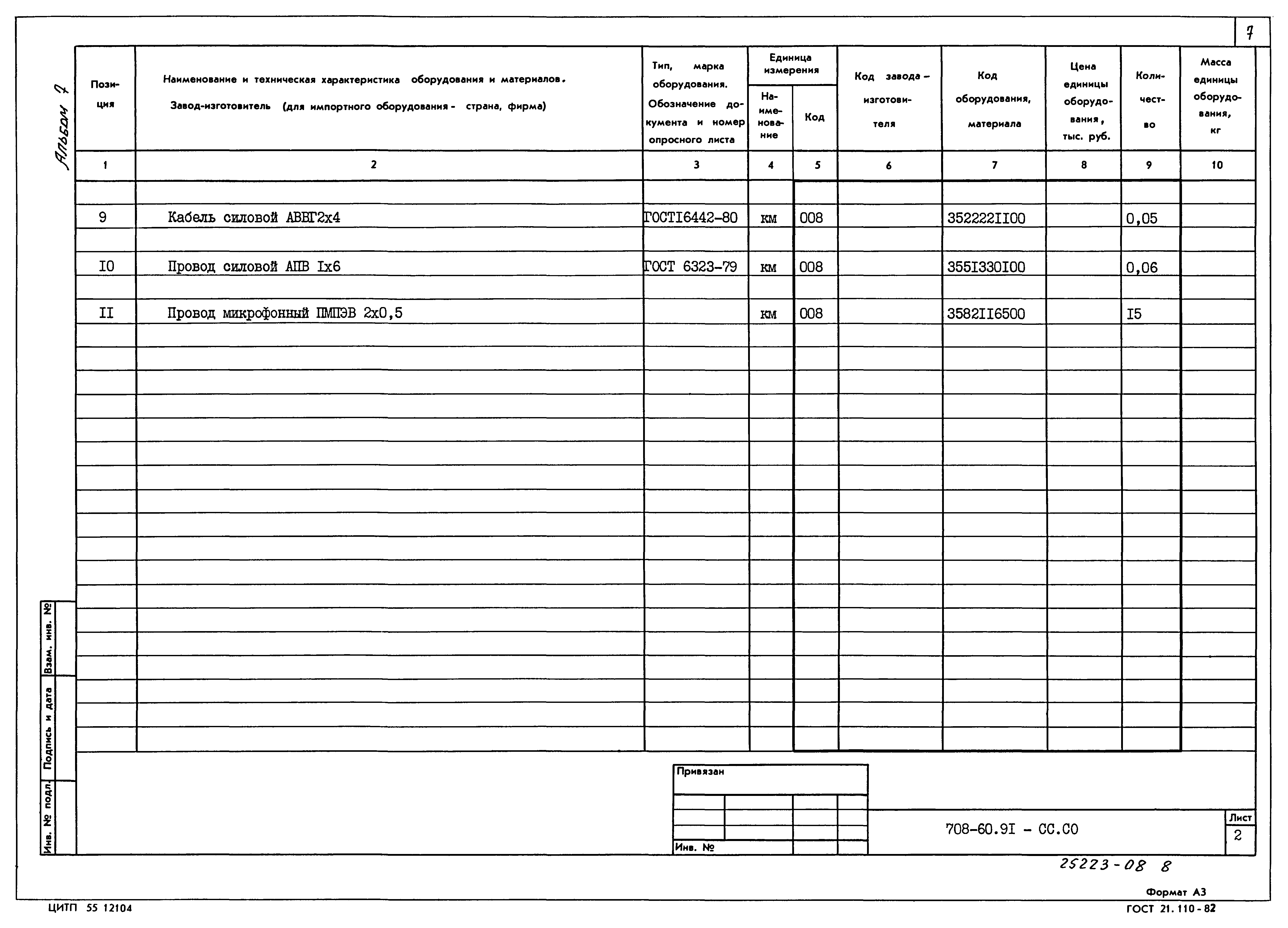 Типовой проект 708-60.91