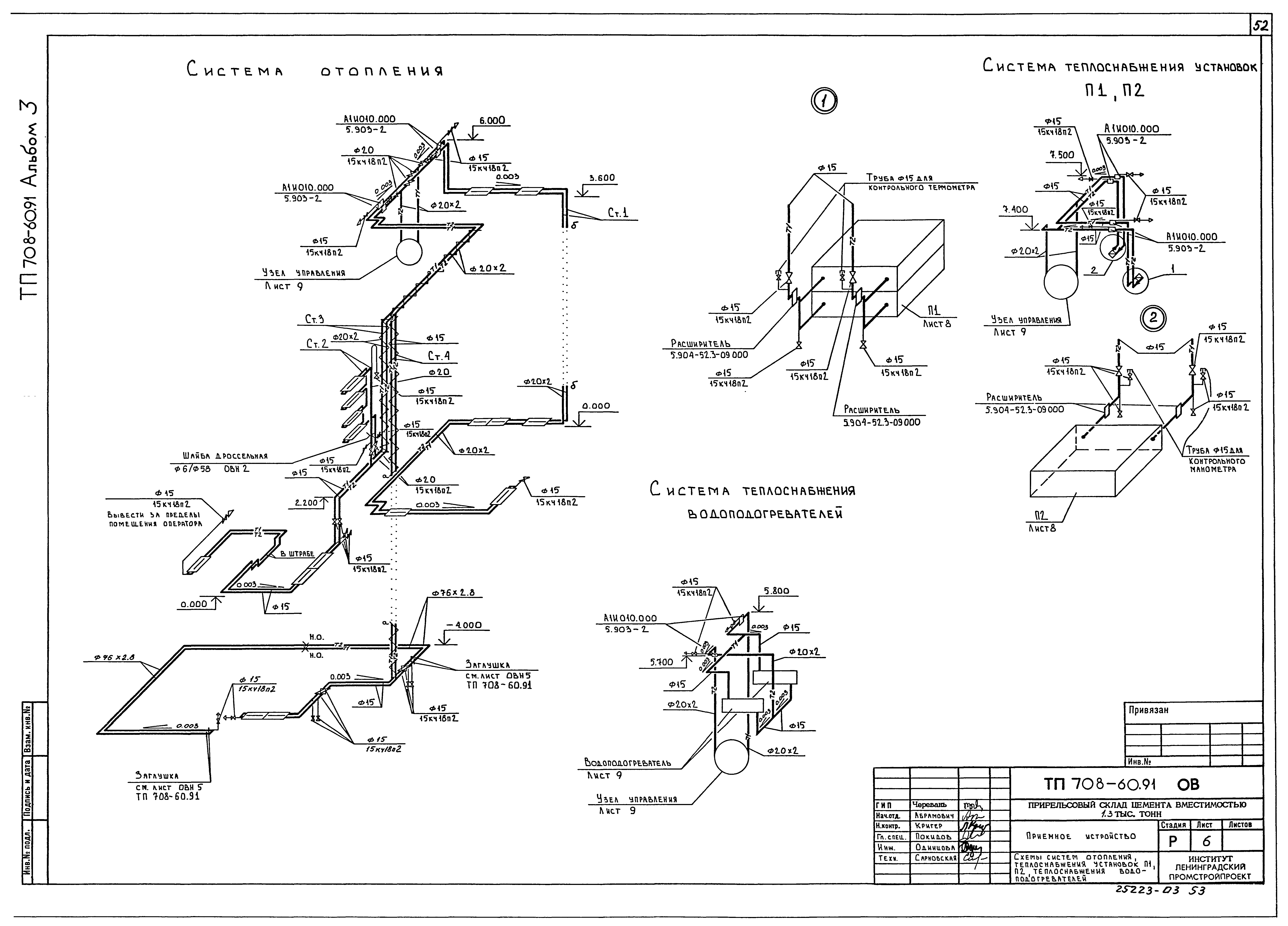 Типовой проект 708-60.91