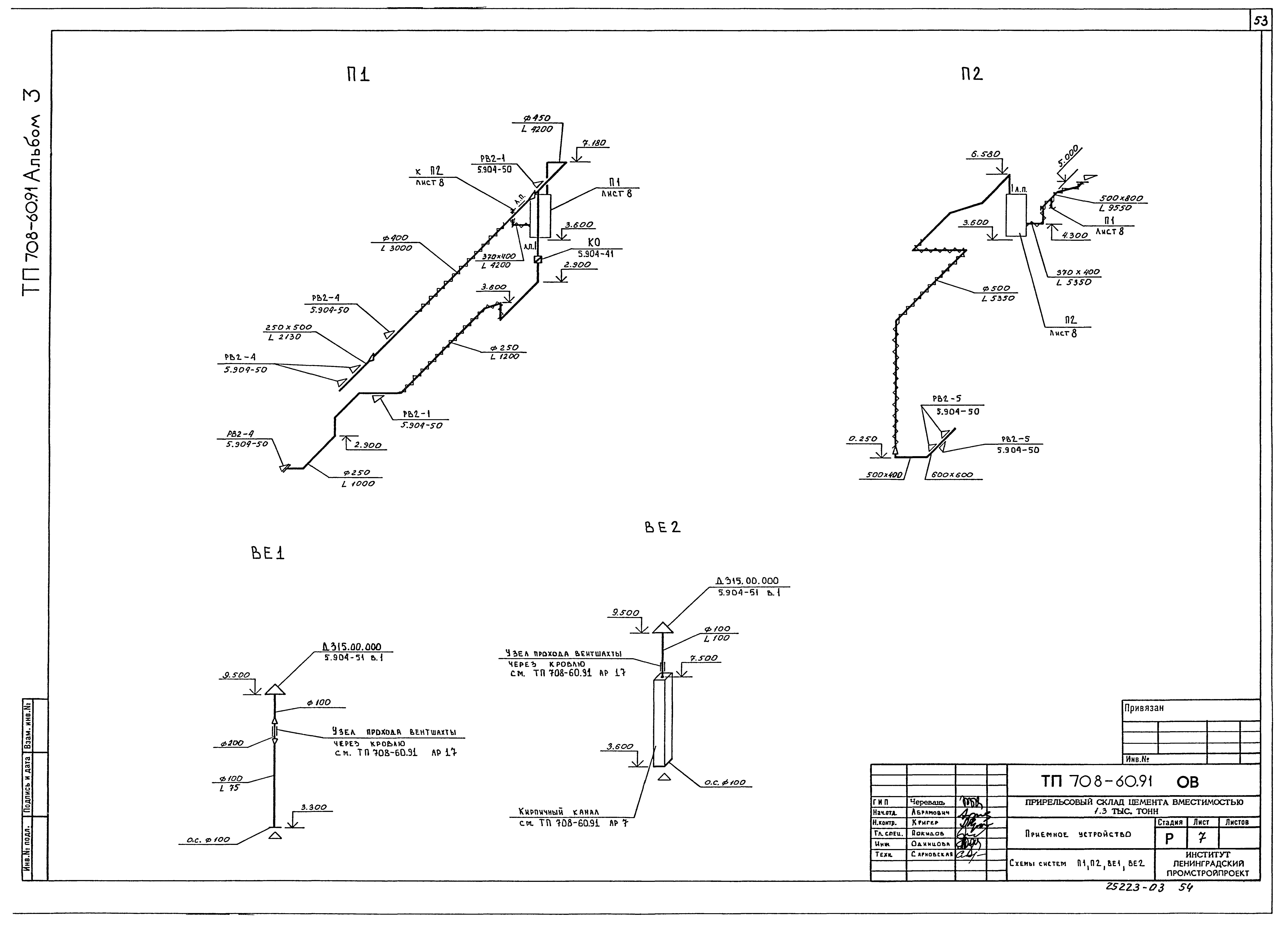 Типовой проект 708-60.91