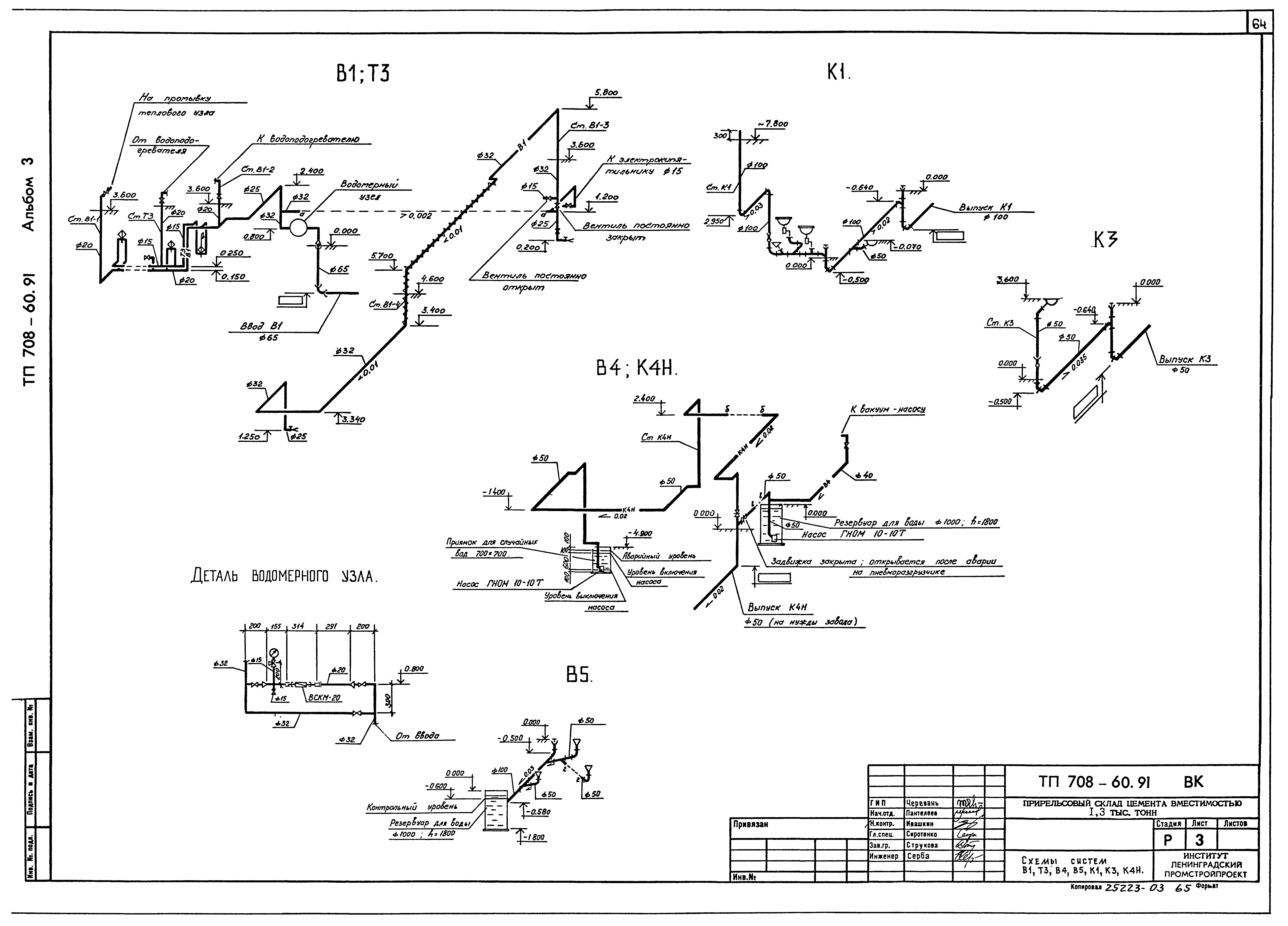 Типовой проект 708-60.91