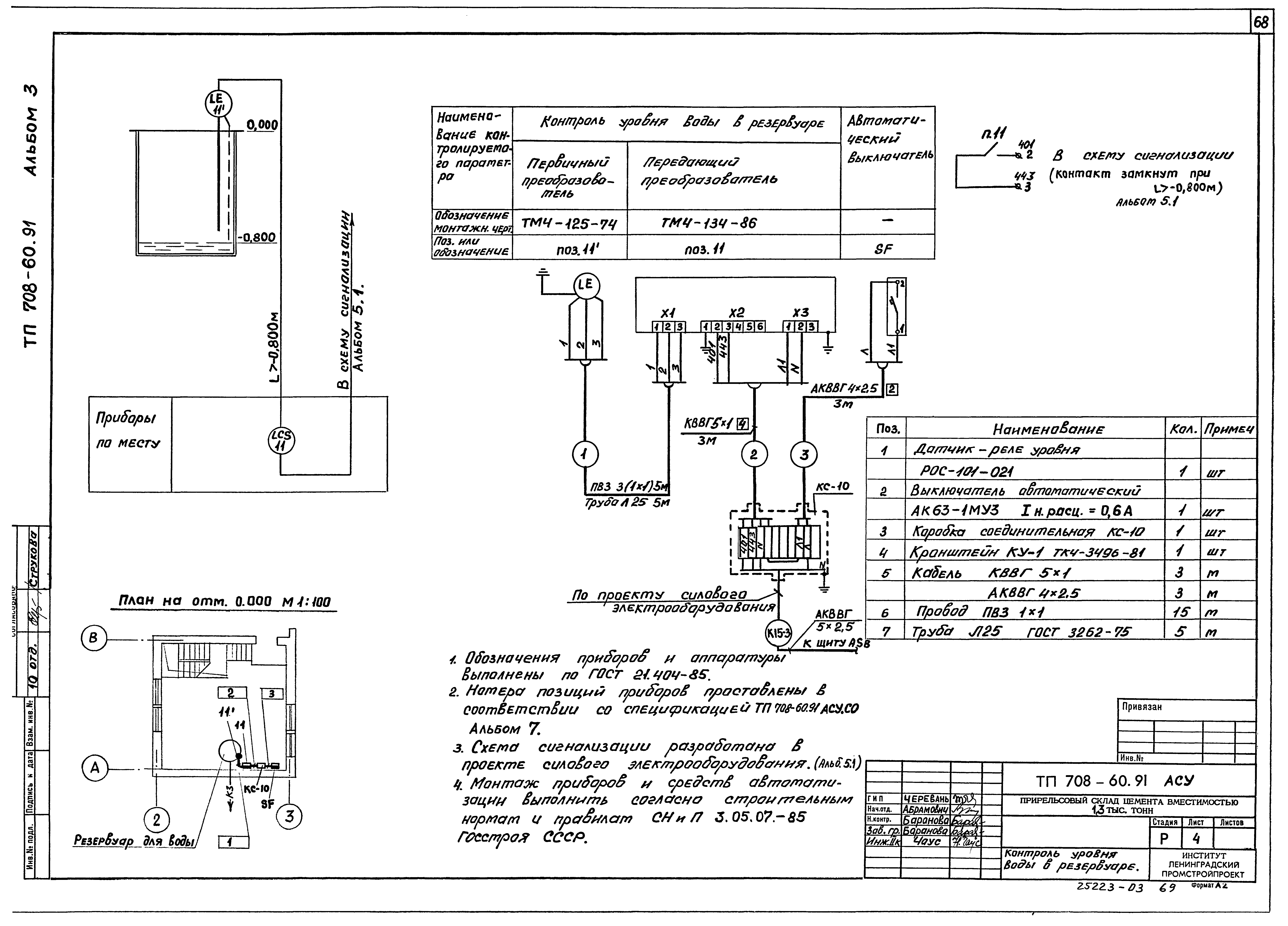 Типовой проект 708-60.91