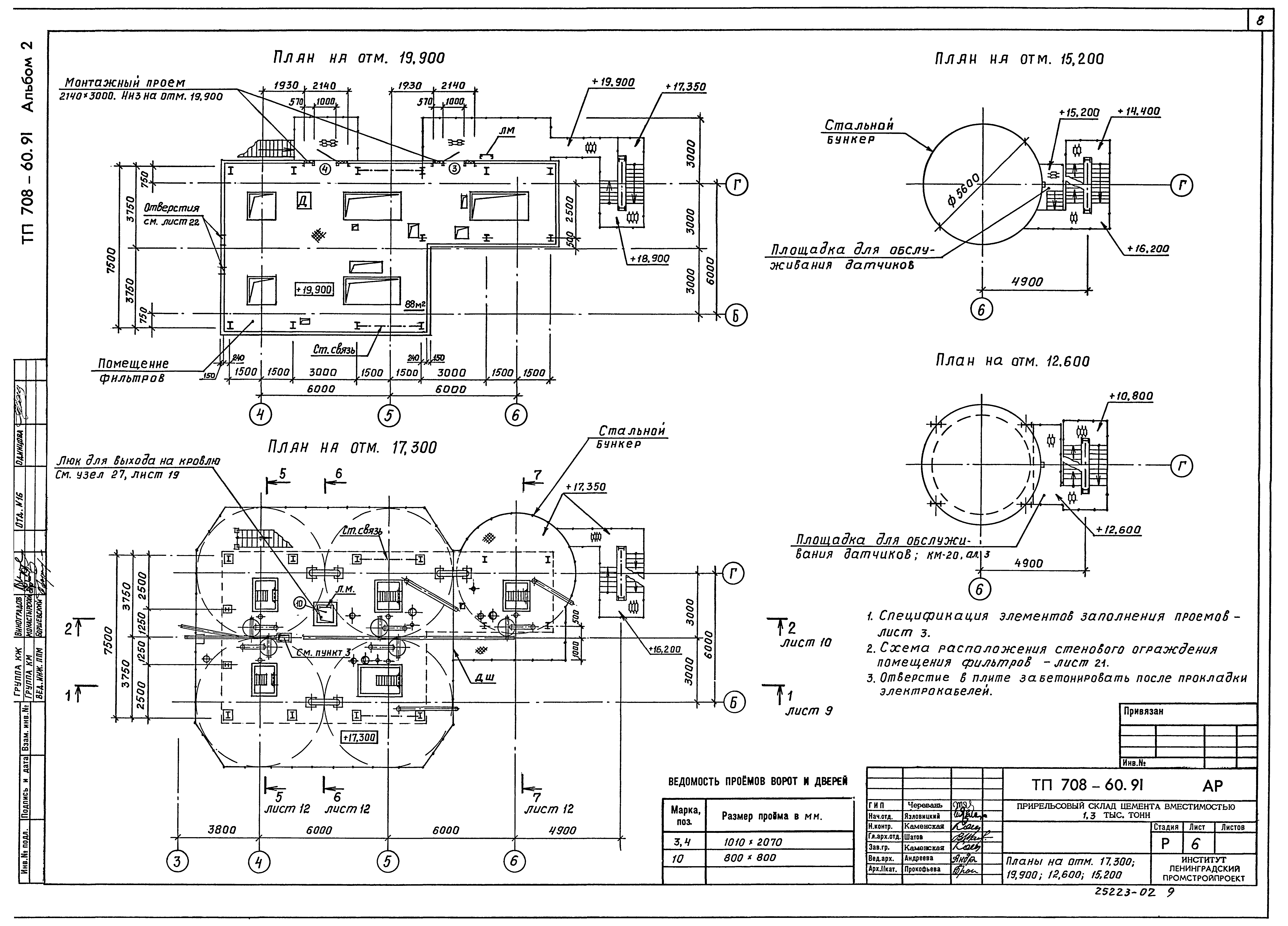 Типовой проект 708-60.91