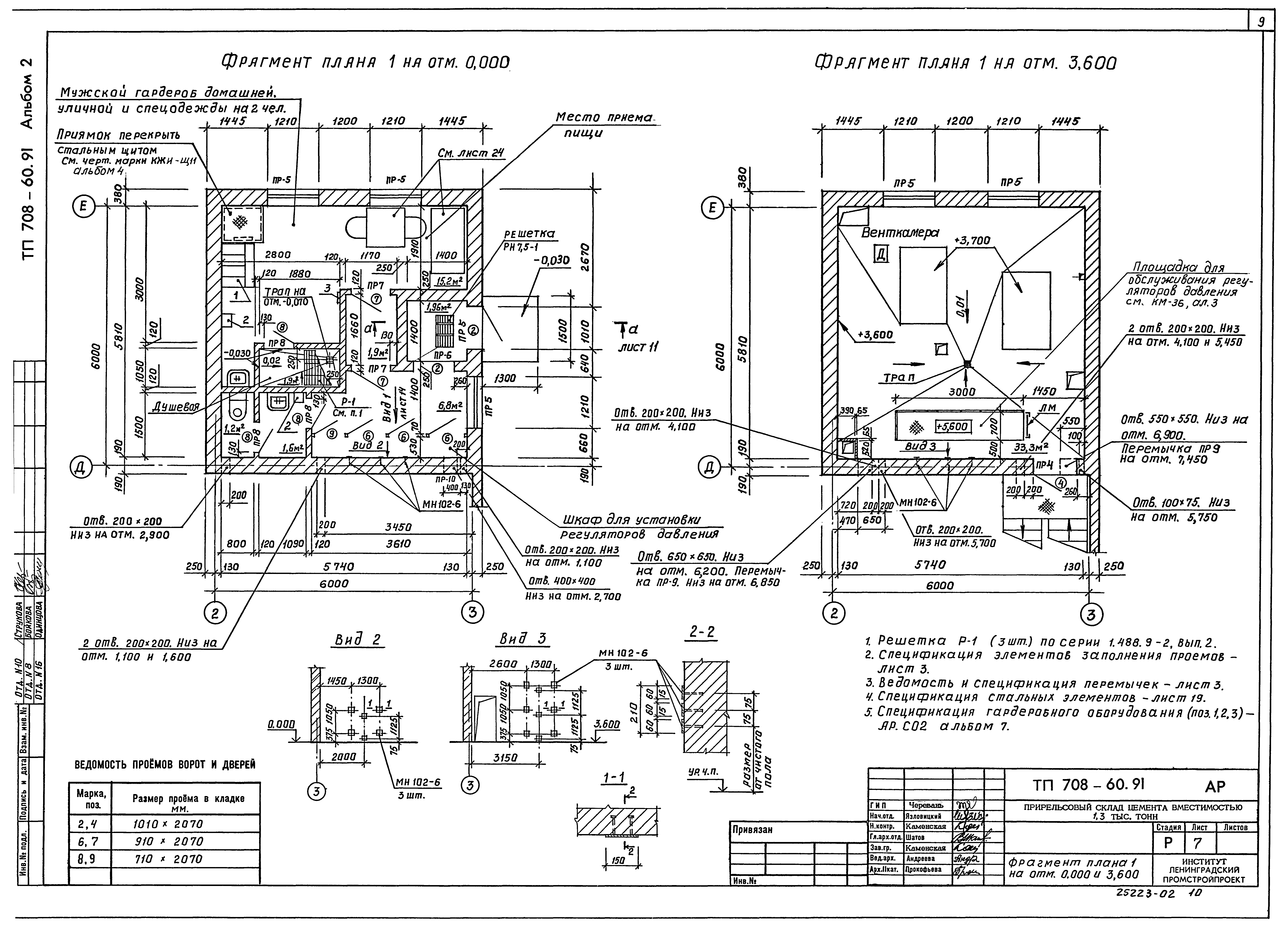 Типовой проект 708-60.91