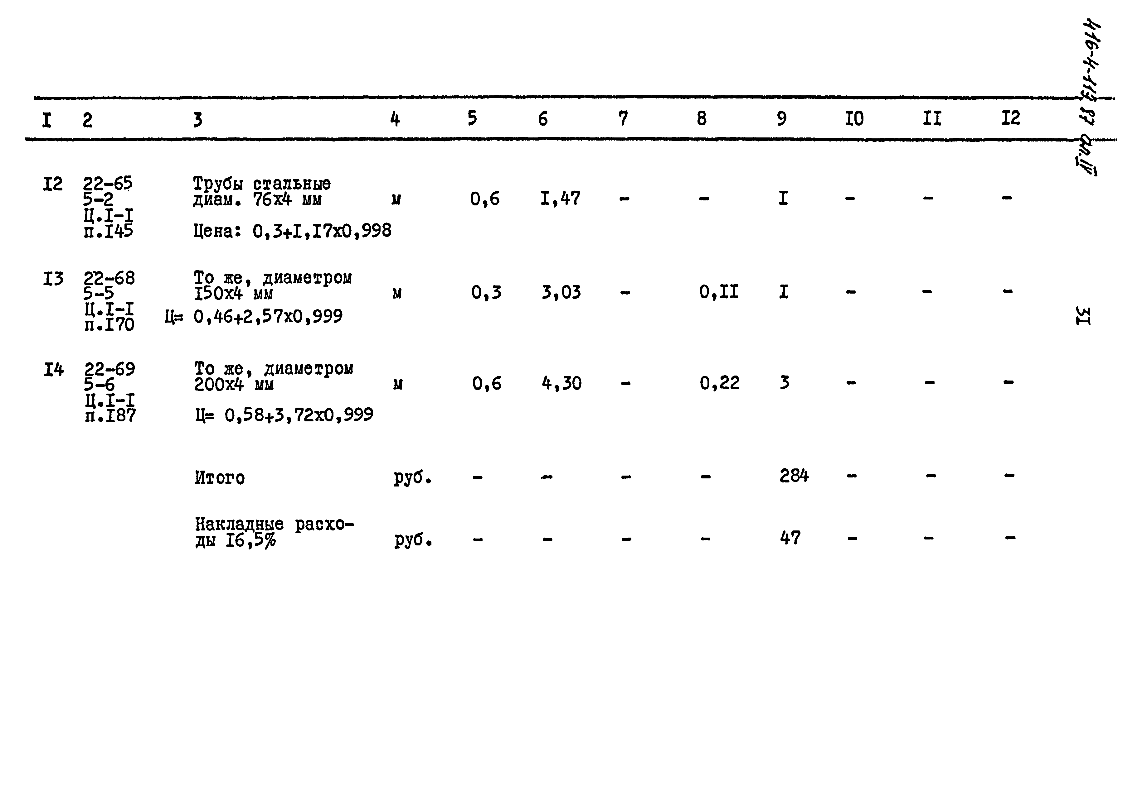 Типовой проект 416-4-119.87