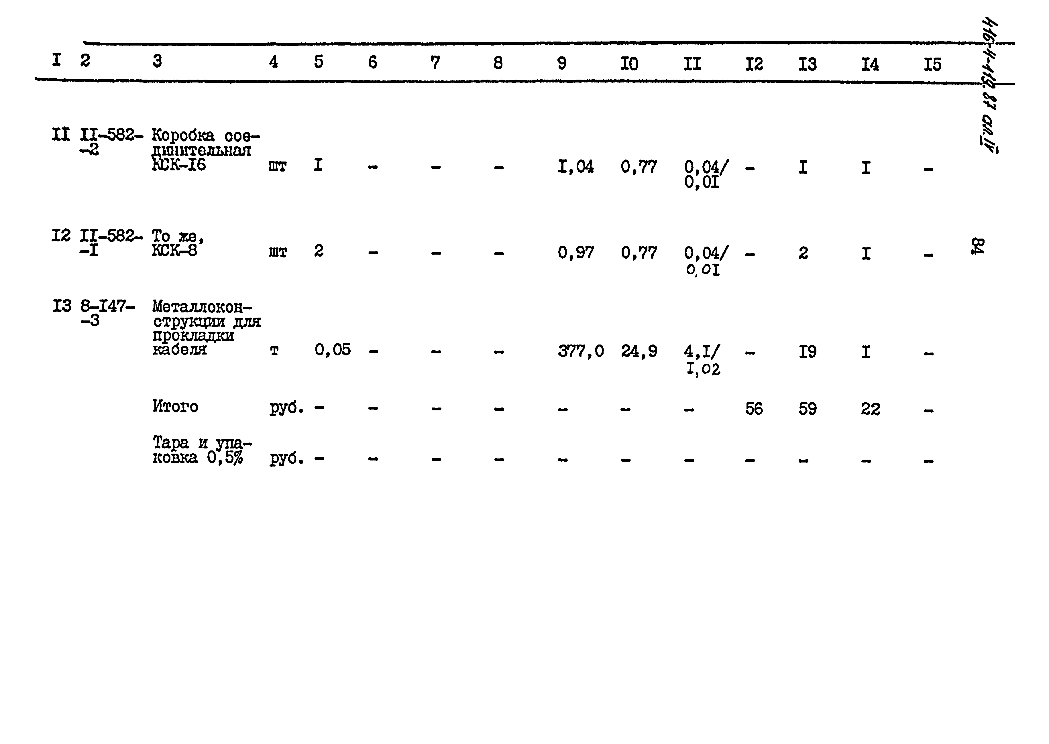 Типовой проект 416-4-119.87