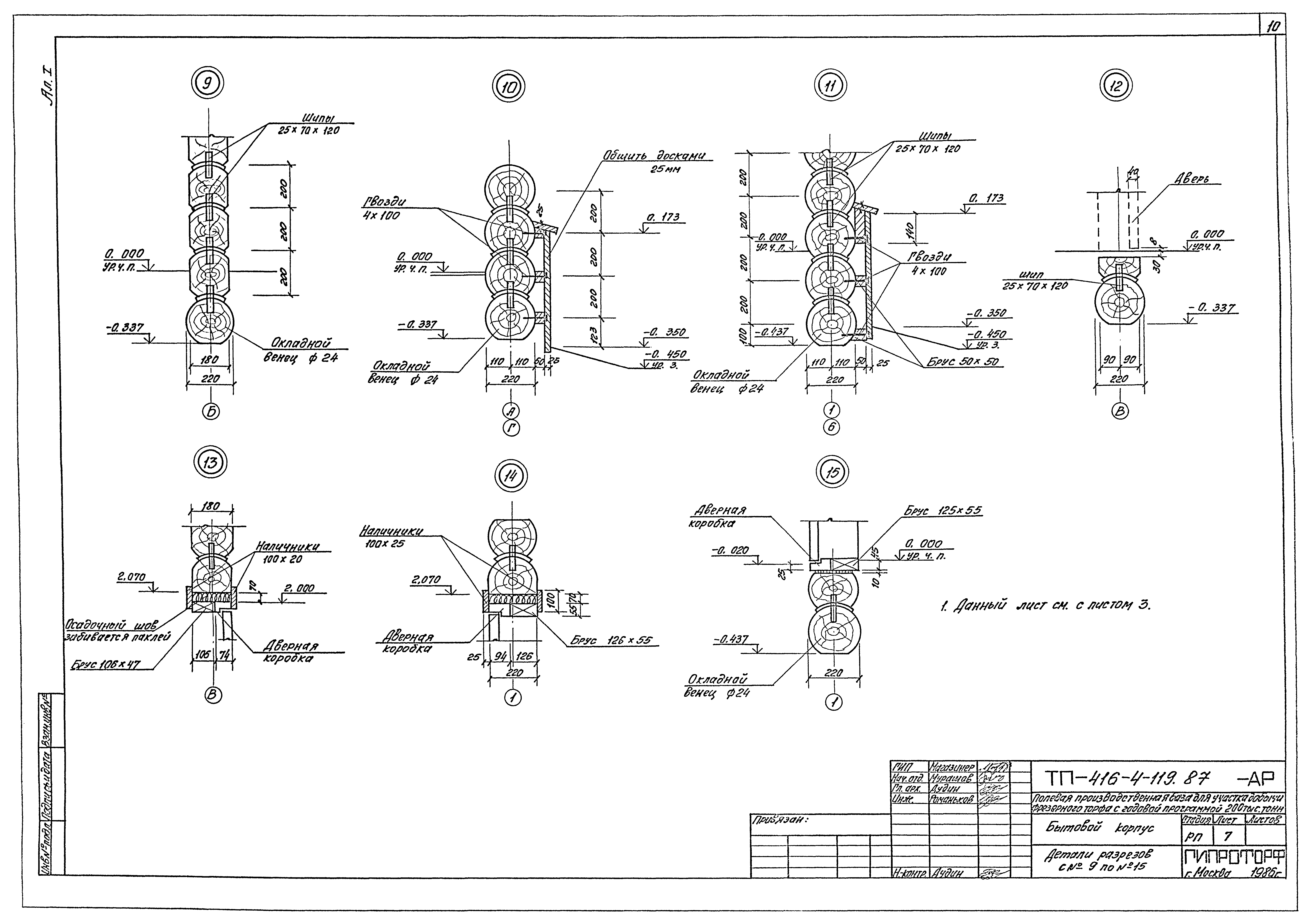 Типовой проект 416-4-119.87