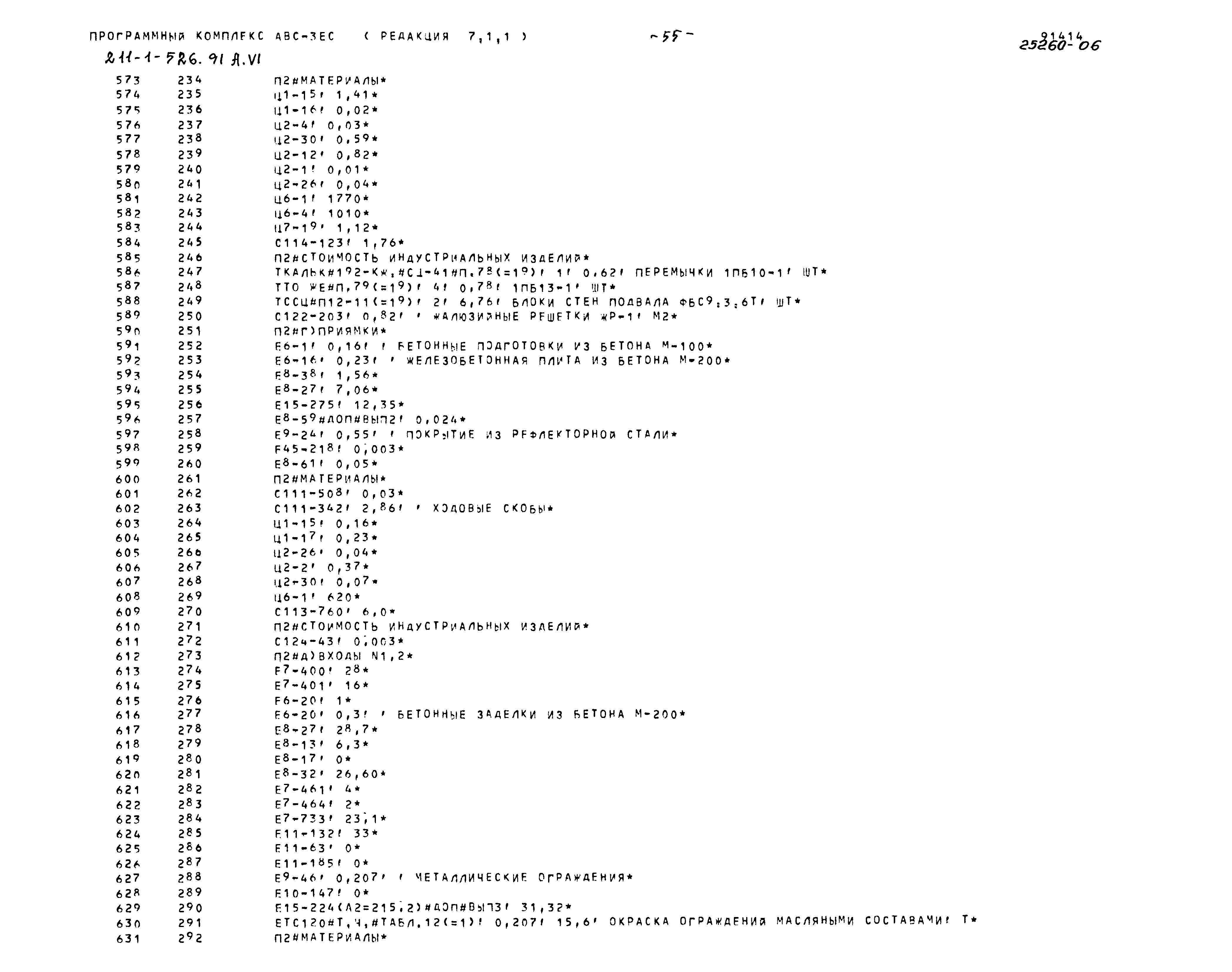 Типовой проект 211-1-526.91