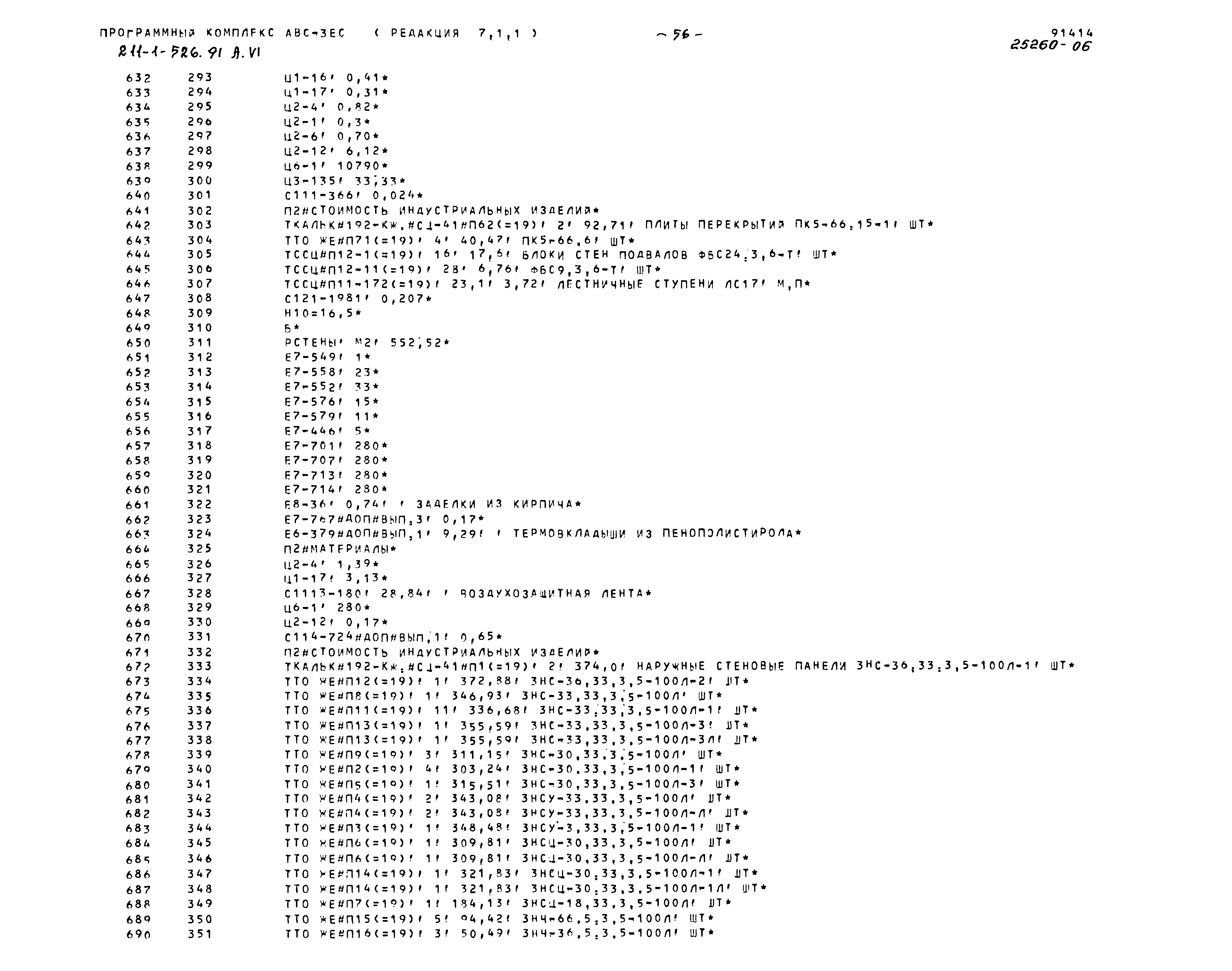 Типовой проект 211-1-526.91