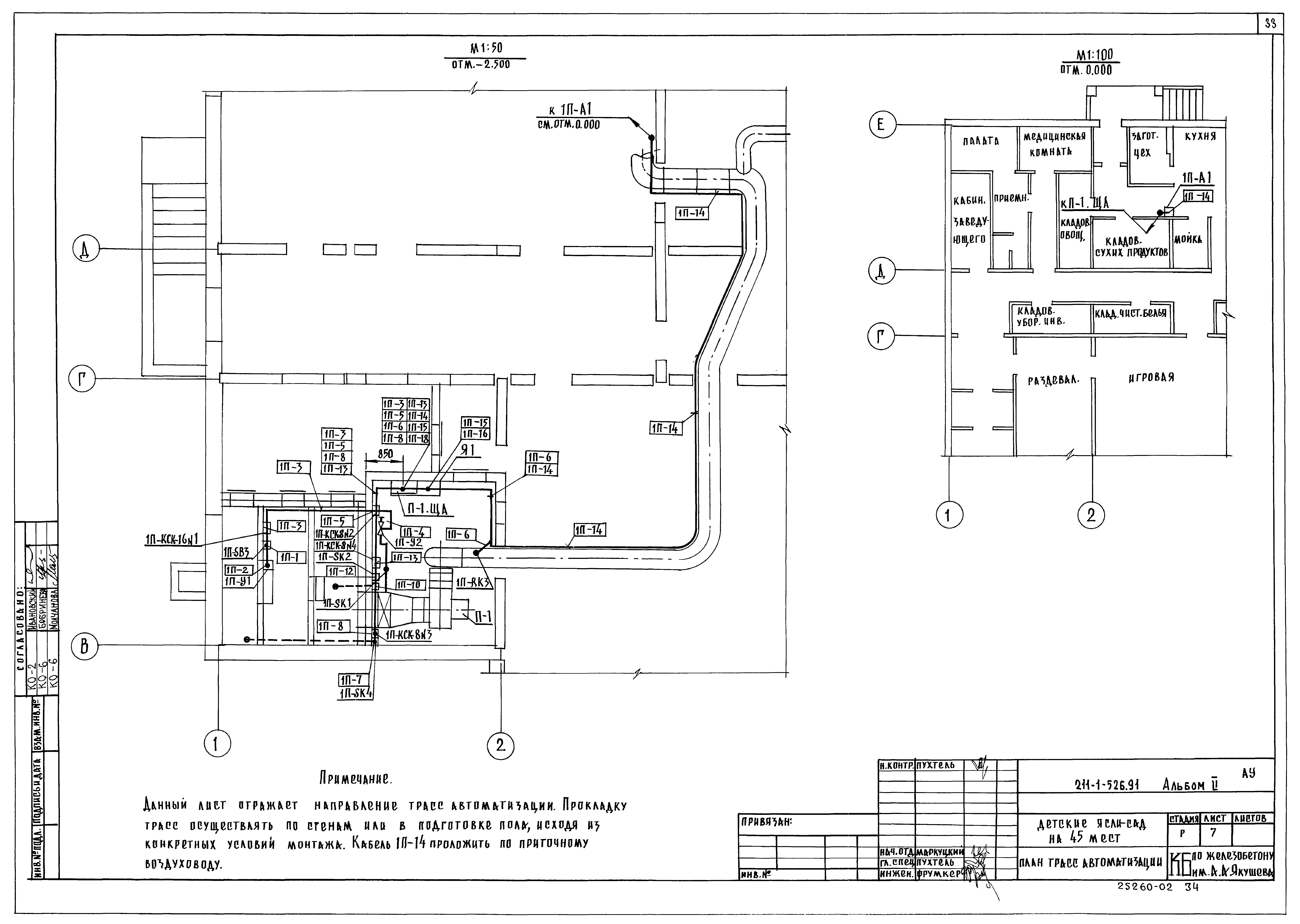 Типовой проект 211-1-526.91