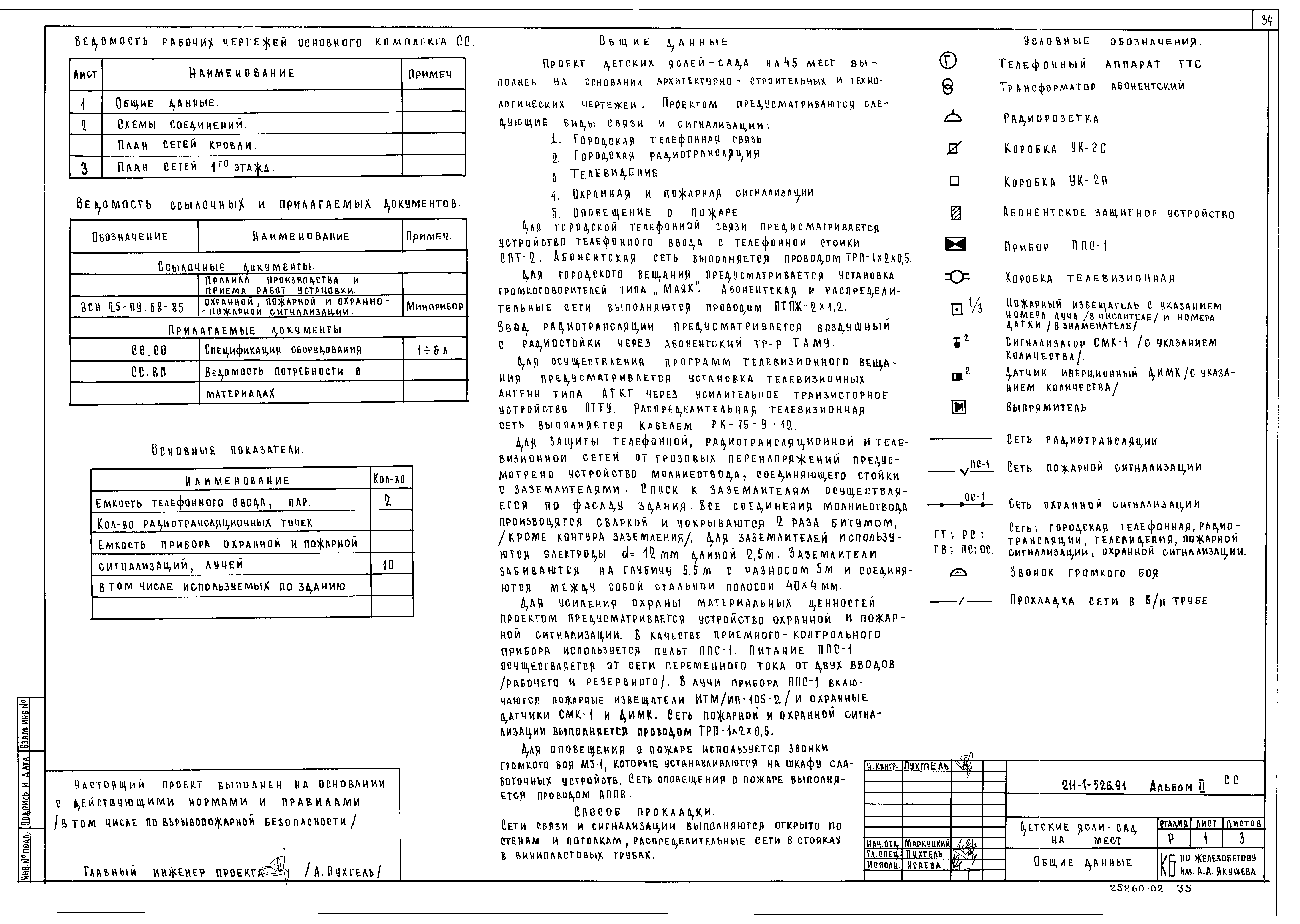 Типовой проект 211-1-526.91