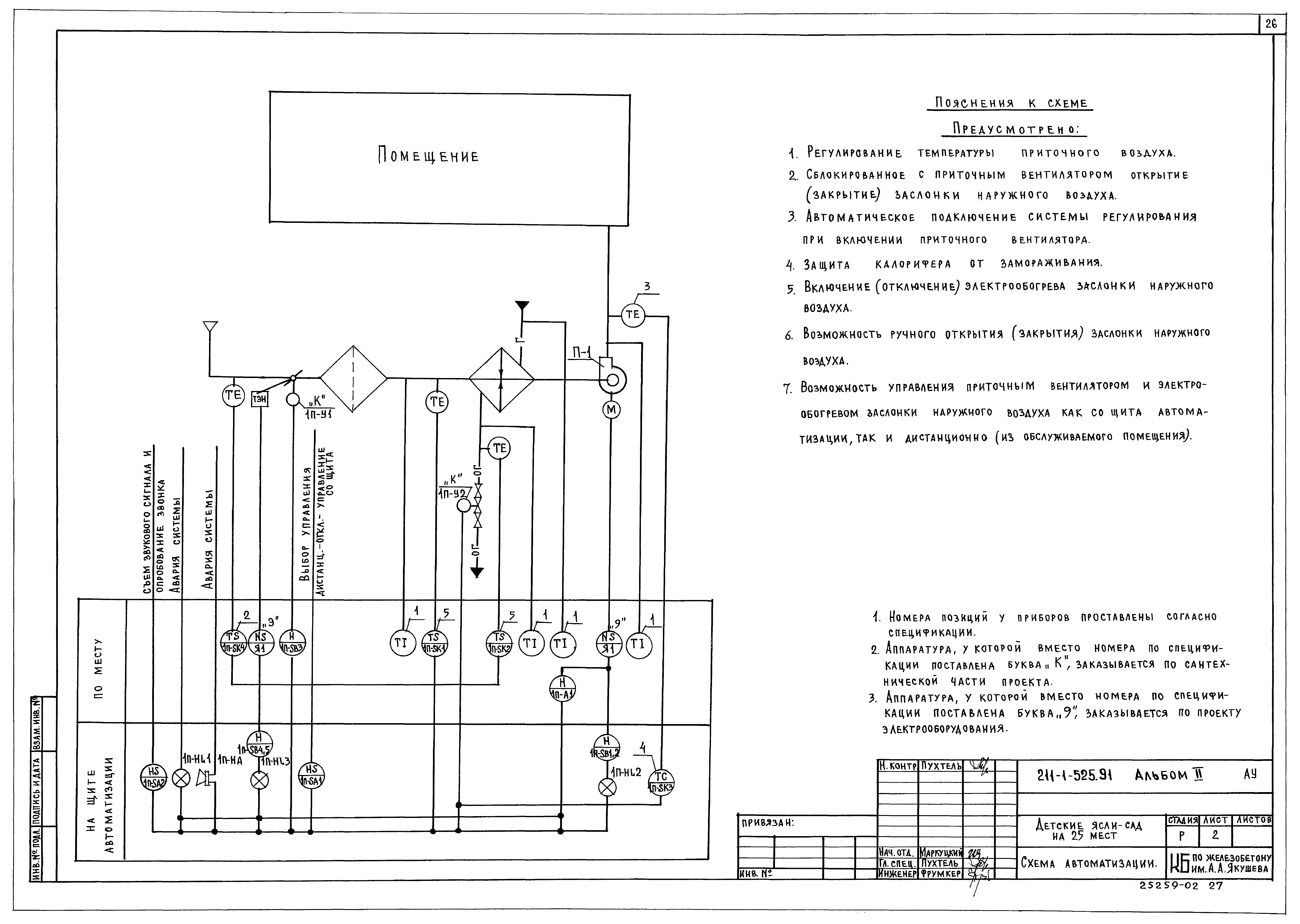 Типовой проект 211-1-525.91