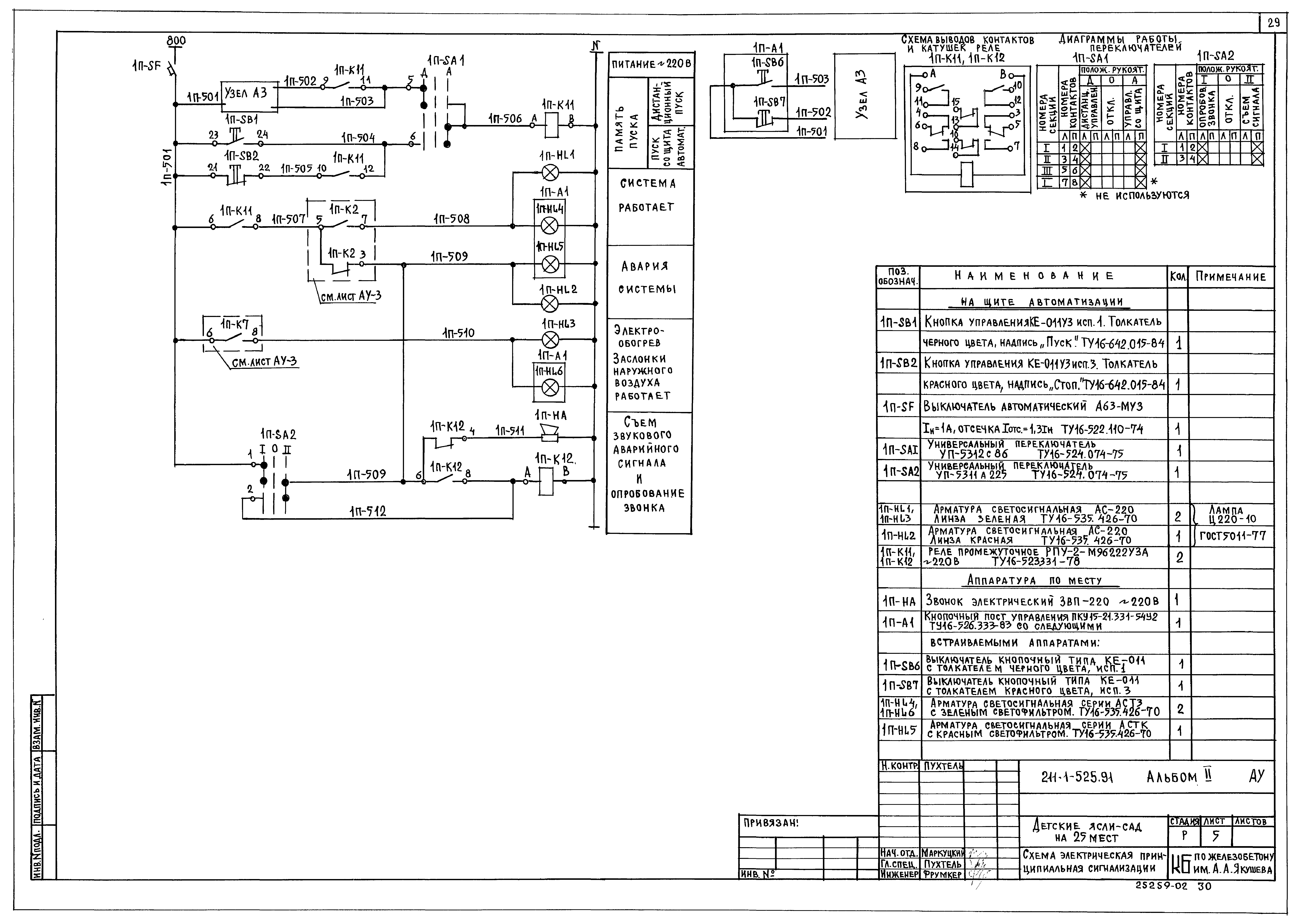 Типовой проект 211-1-525.91