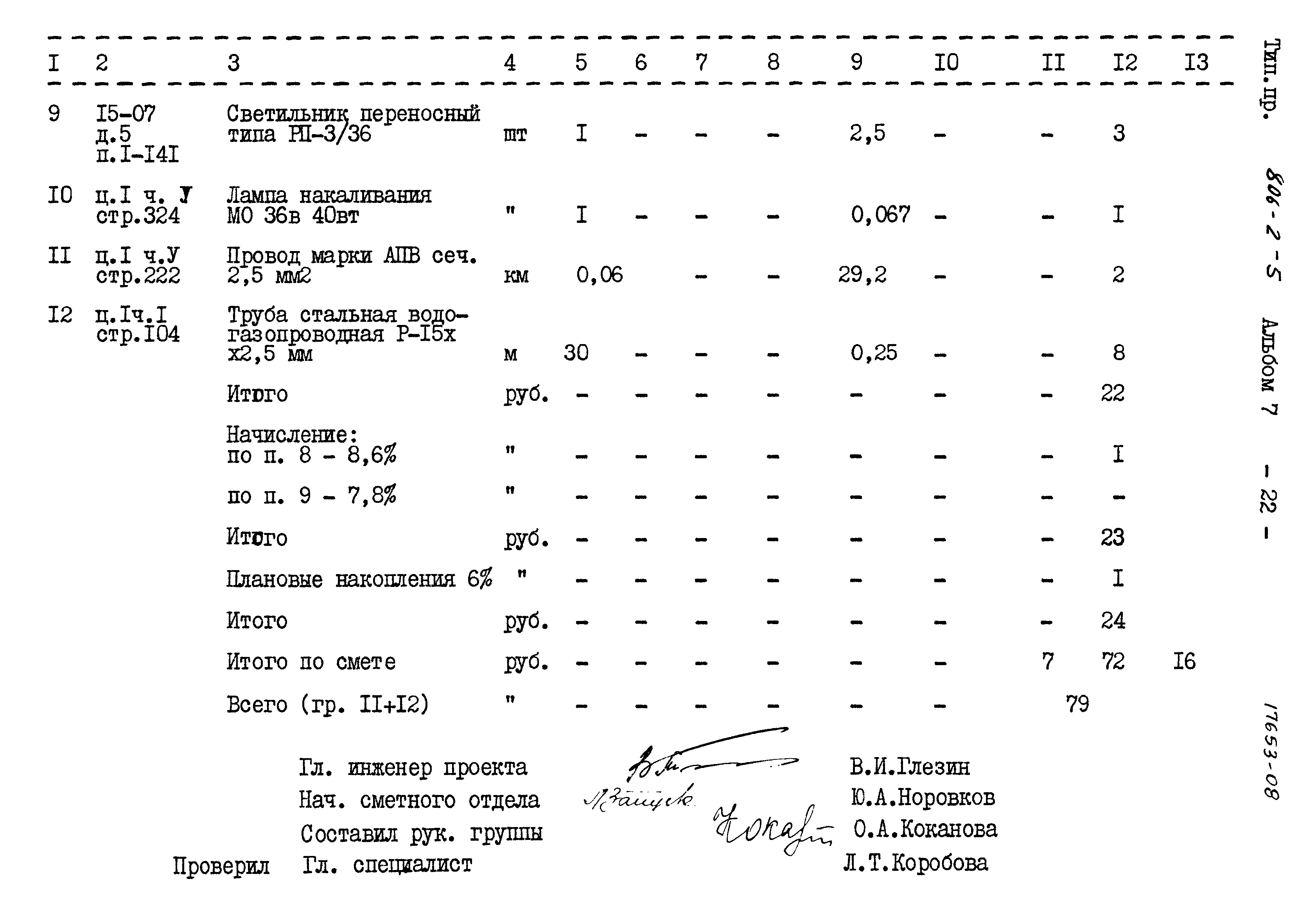 Типовой проект 806-2-5