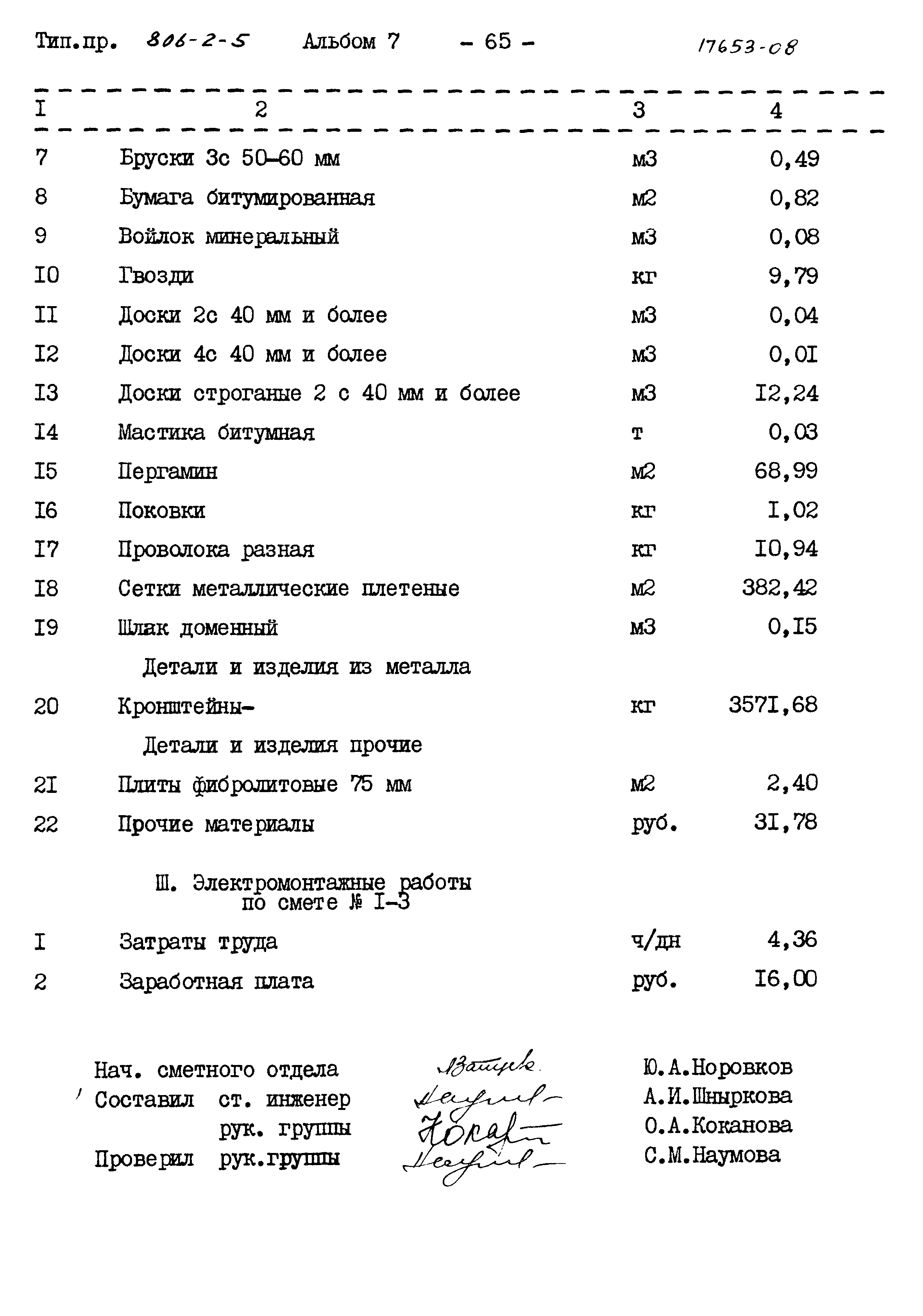 Типовой проект 806-2-5
