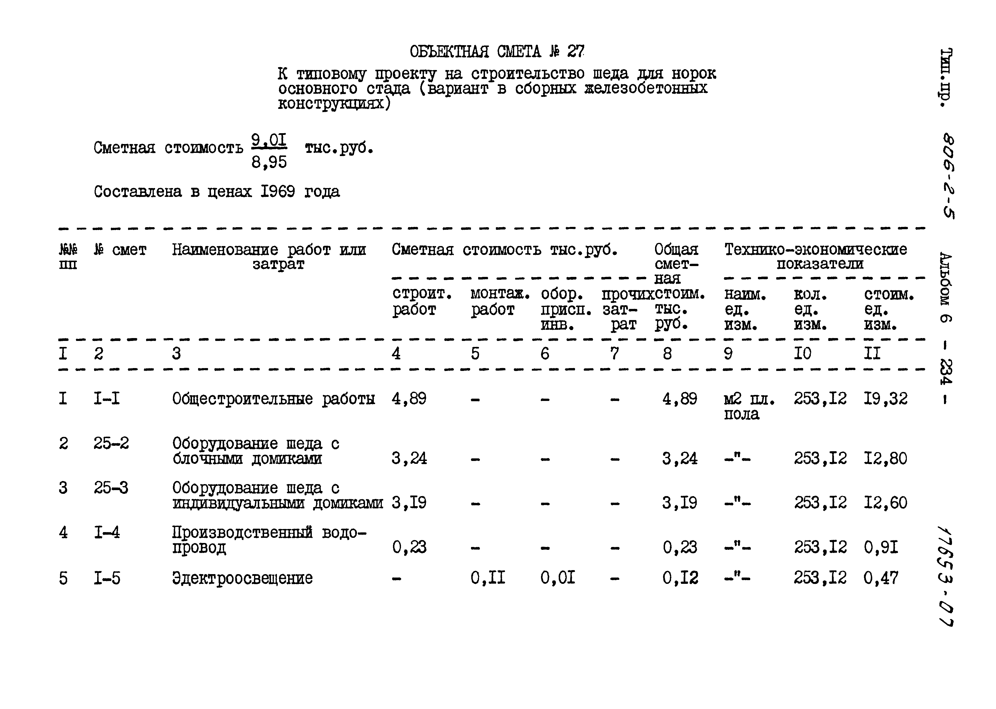 Типовой проект 806-2-5