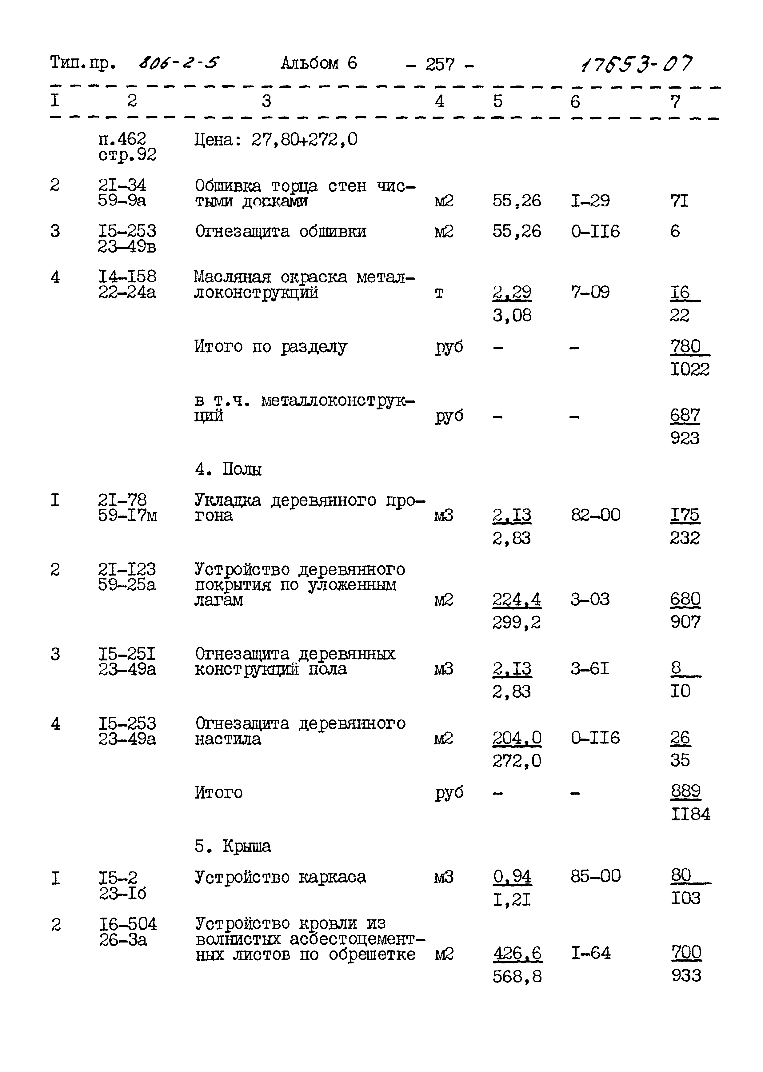 Типовой проект 806-2-5