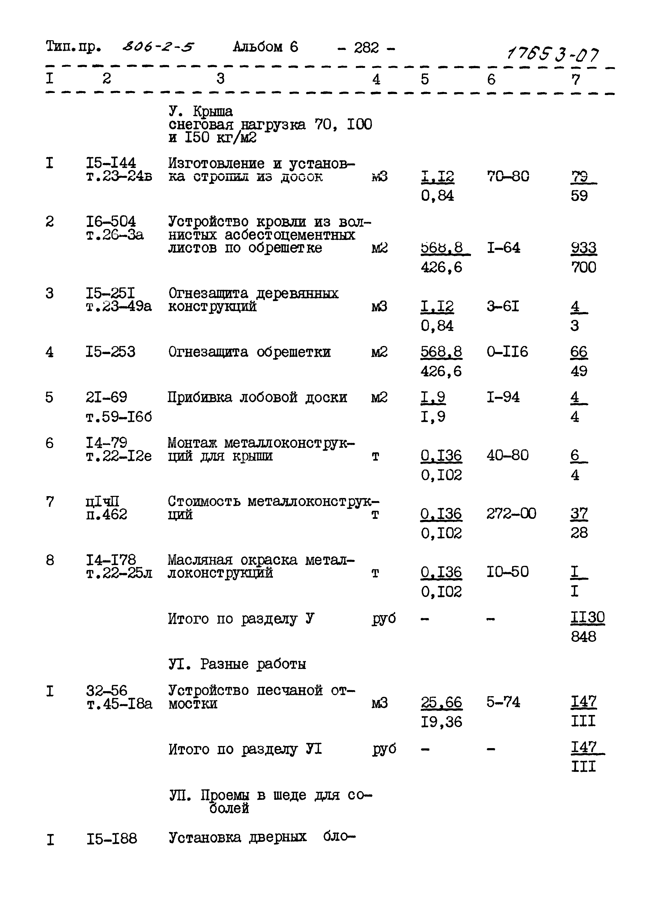 Типовой проект 806-2-5