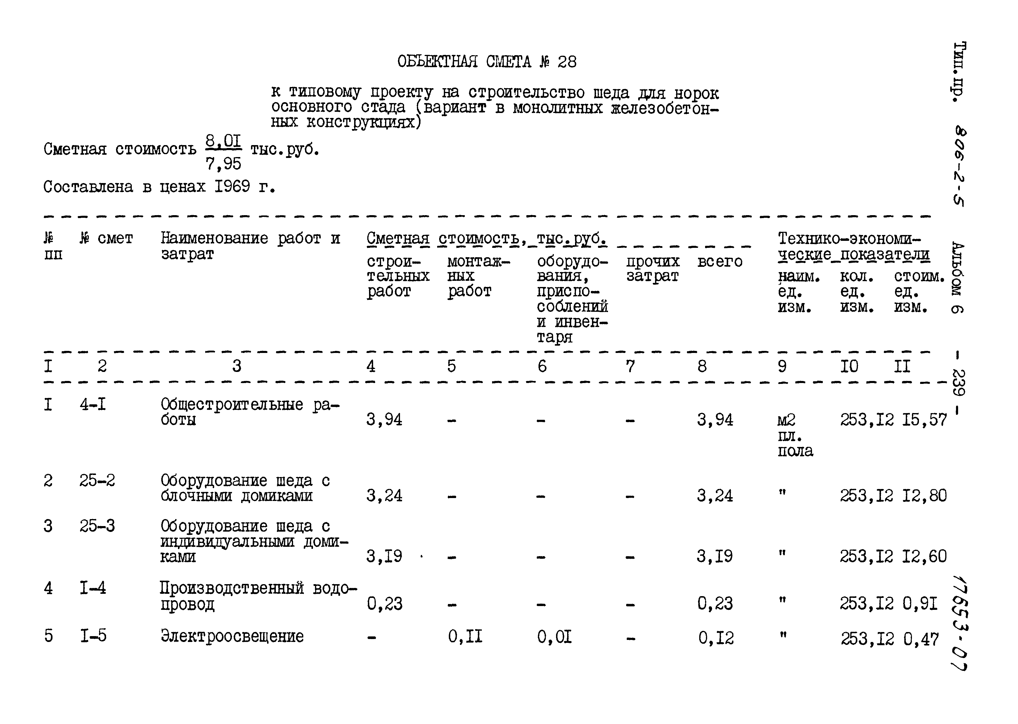 Типовой проект 806-2-5