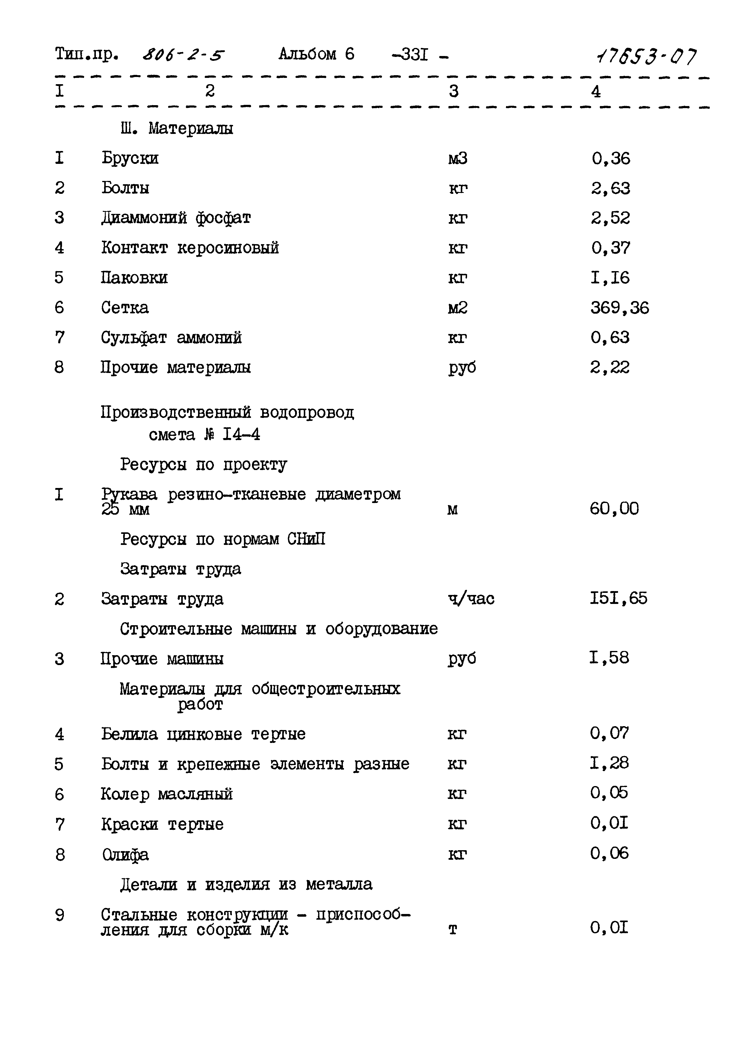 Типовой проект 806-2-5