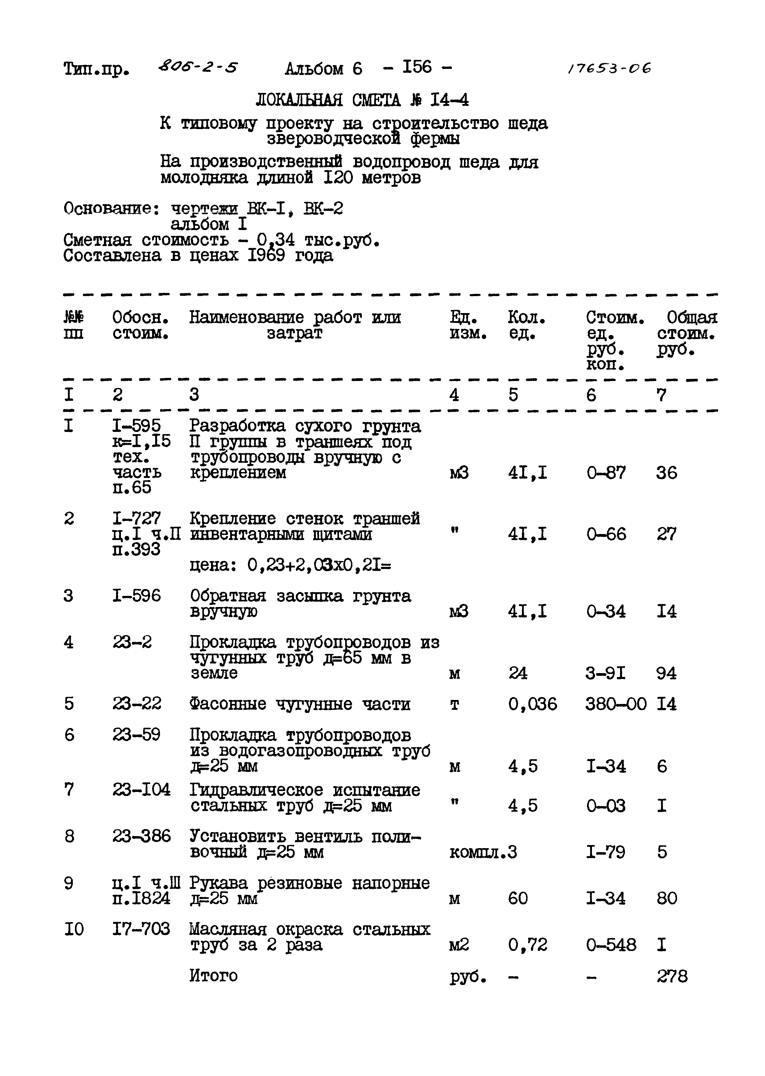 Типовой проект 806-2-5