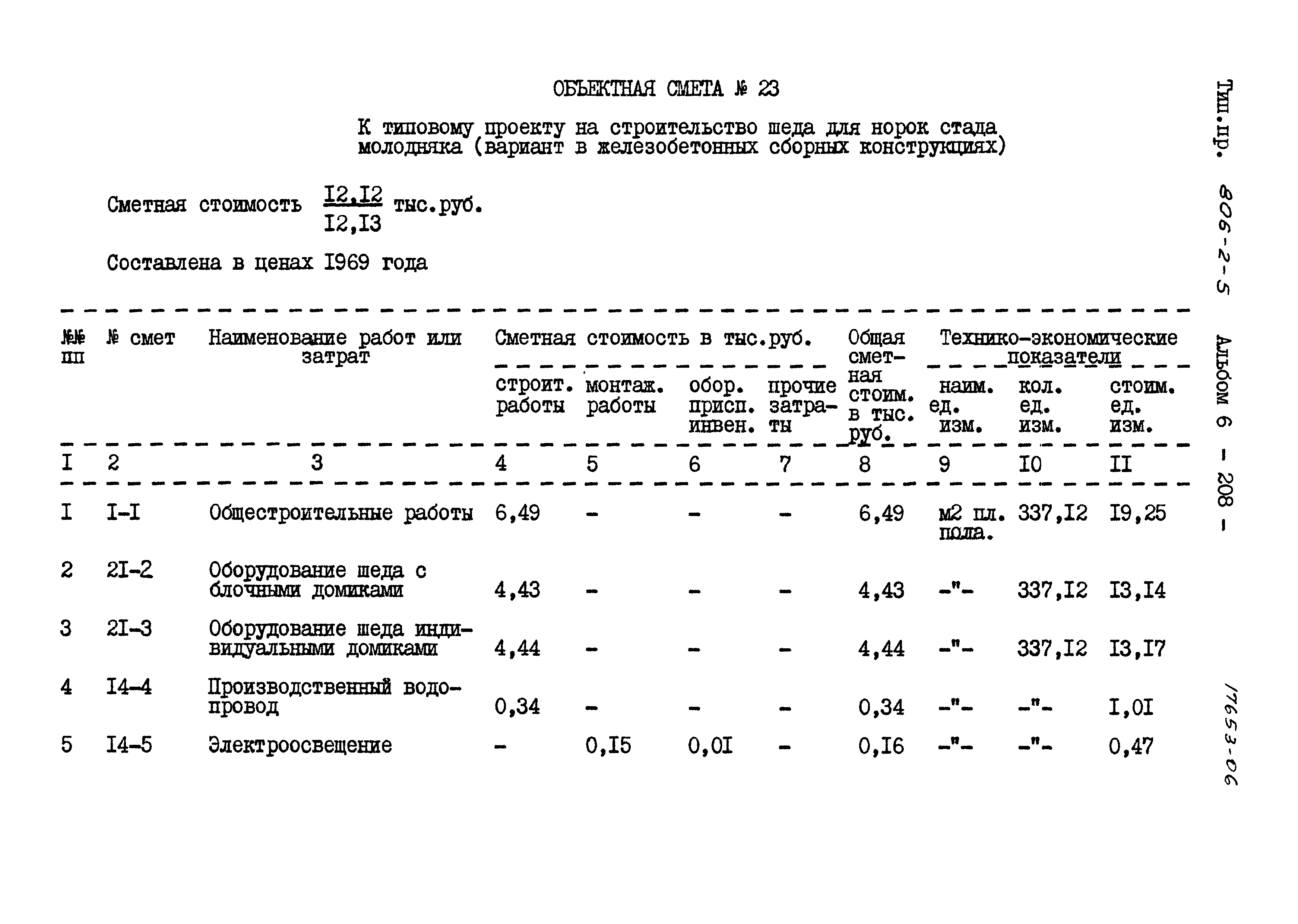 Типовой проект 806-2-5