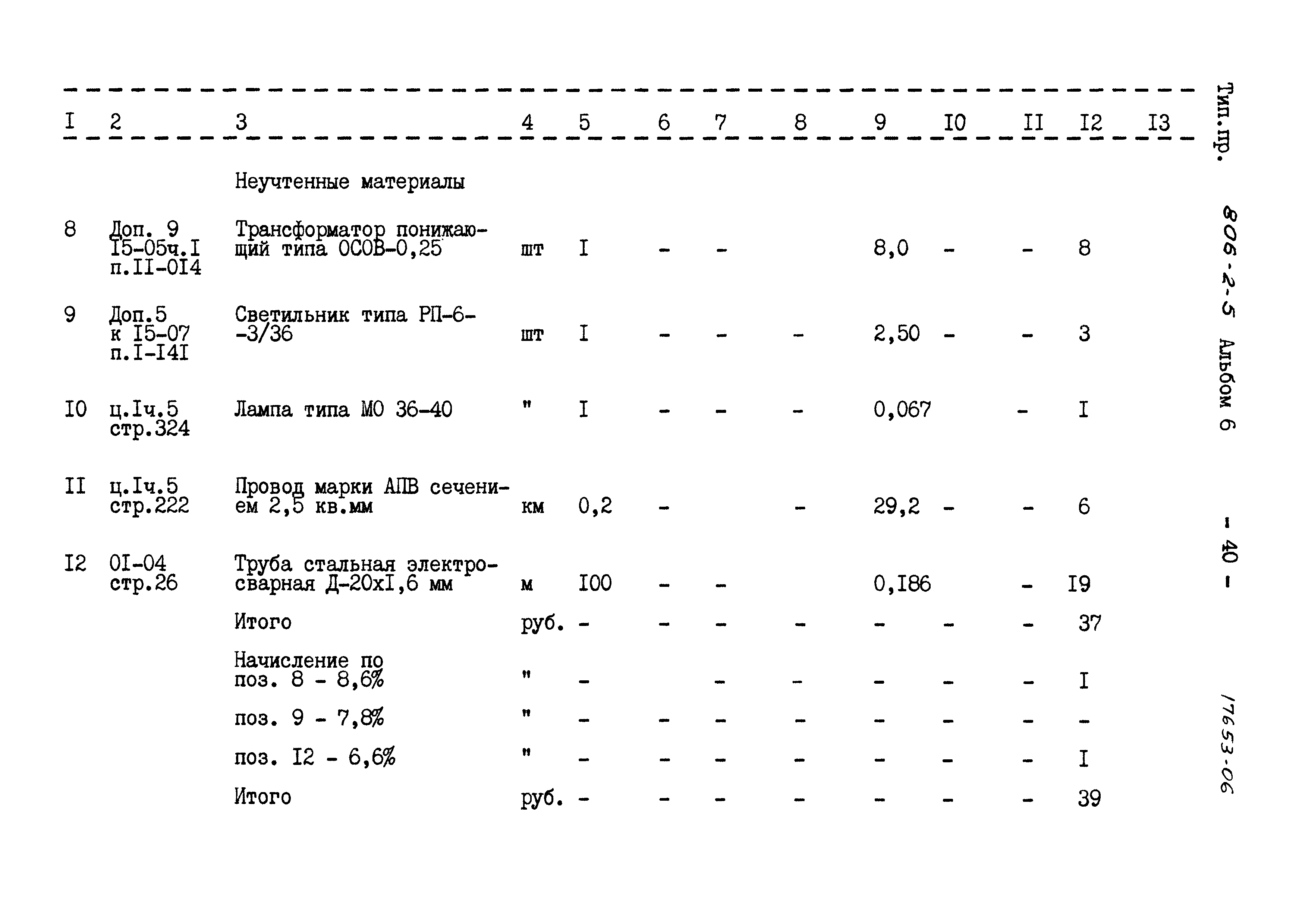 Типовой проект 806-2-5
