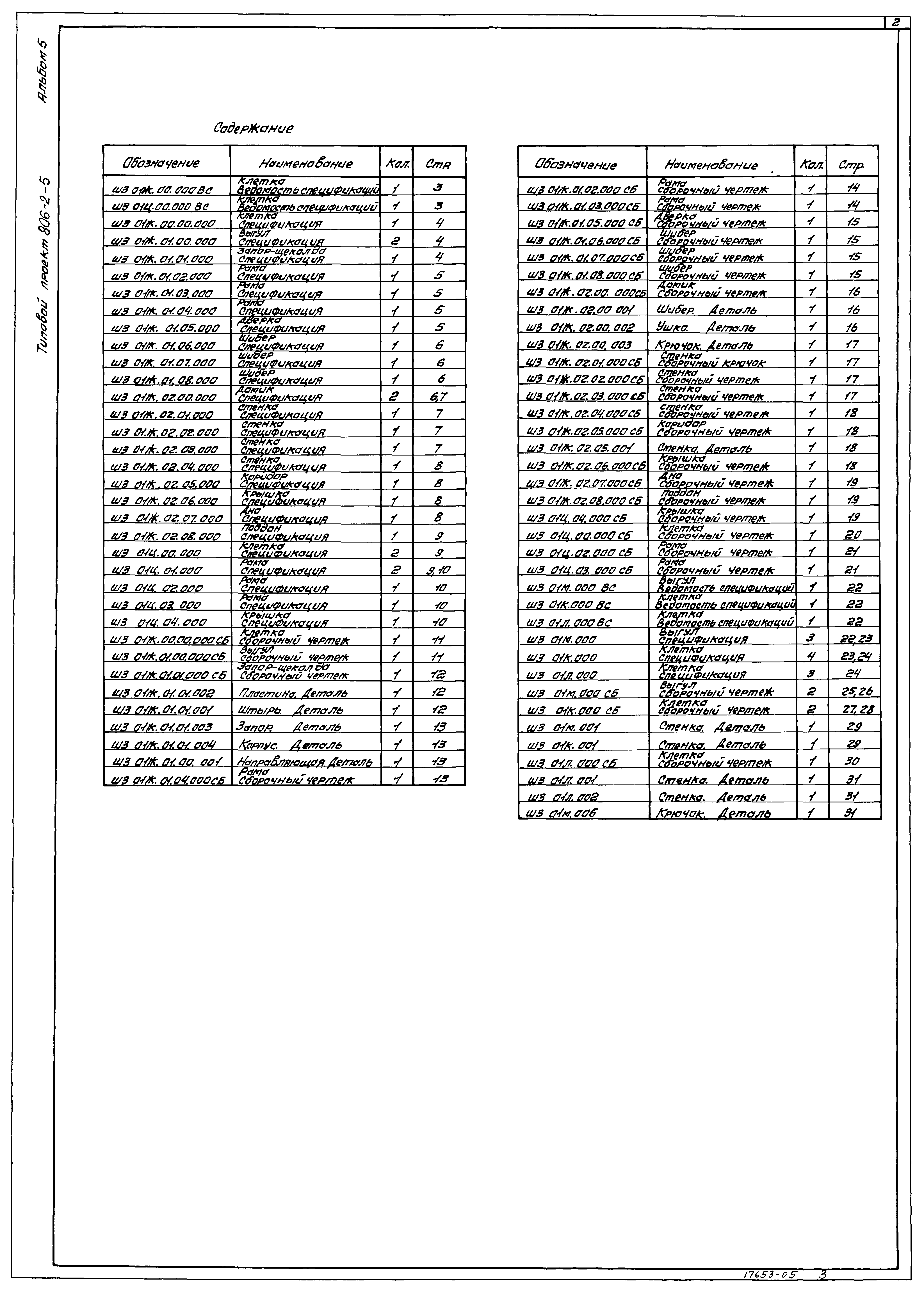 Типовой проект 806-2-5