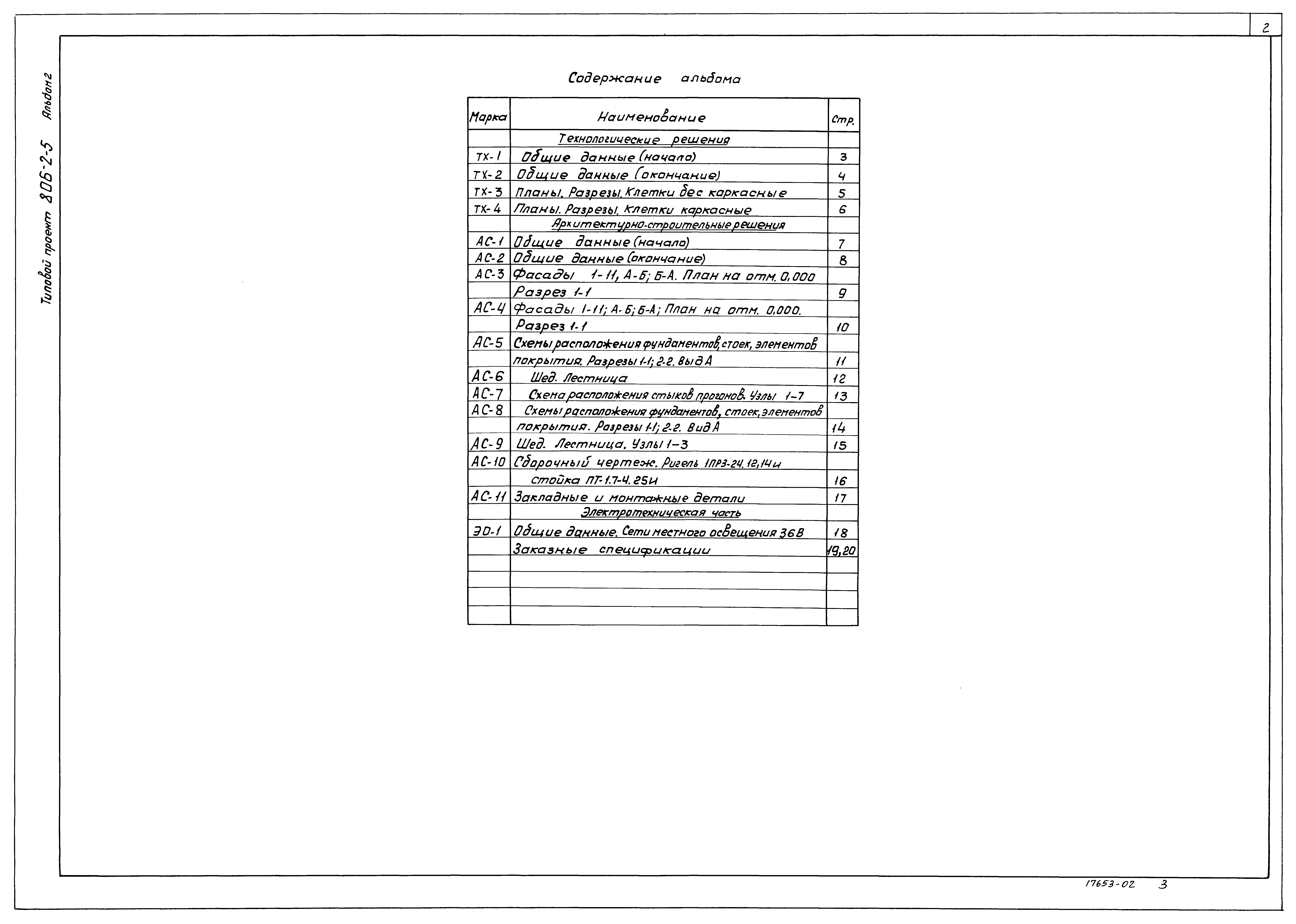 Типовой проект 806-2-5