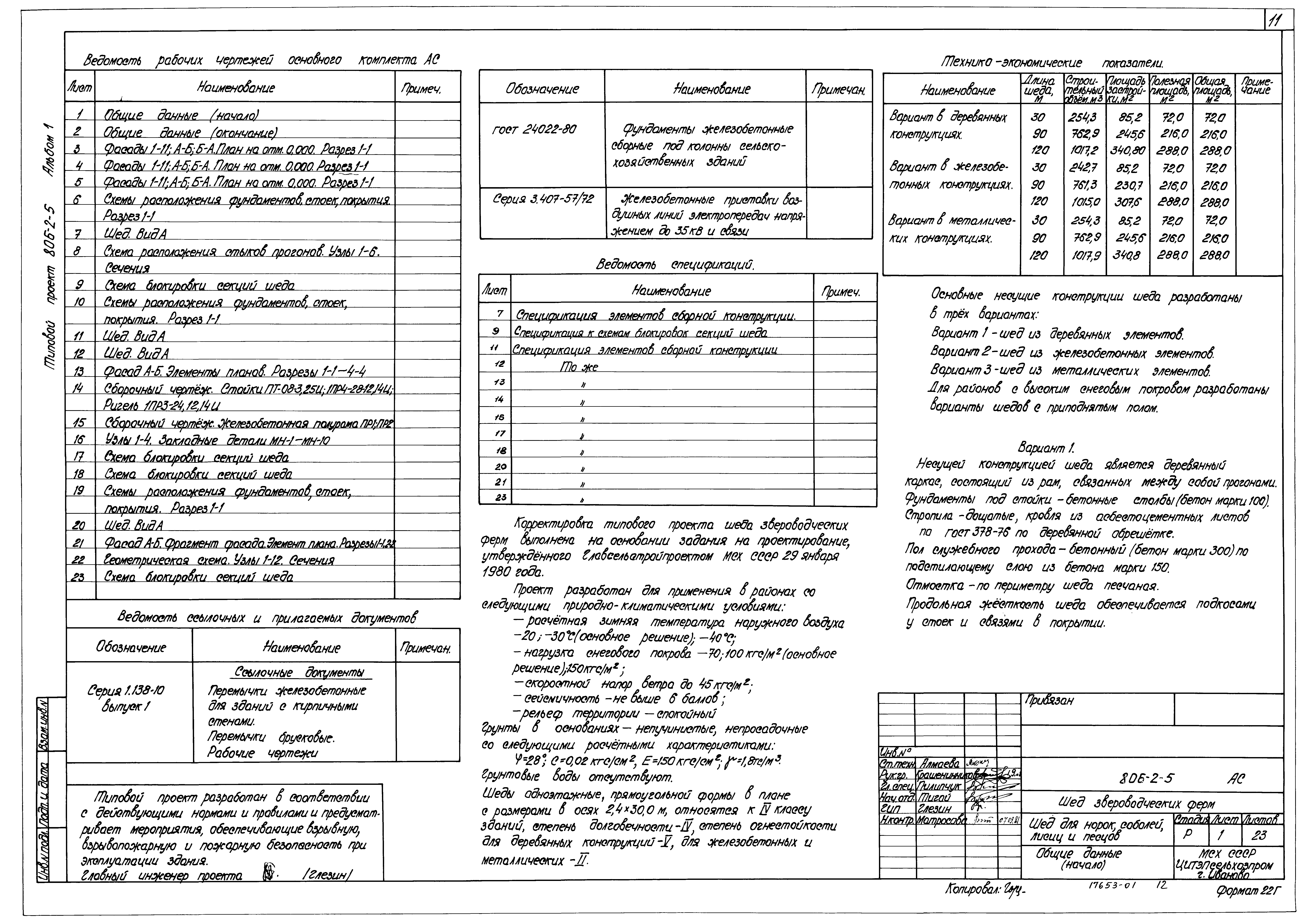 Типовой проект 806-2-5