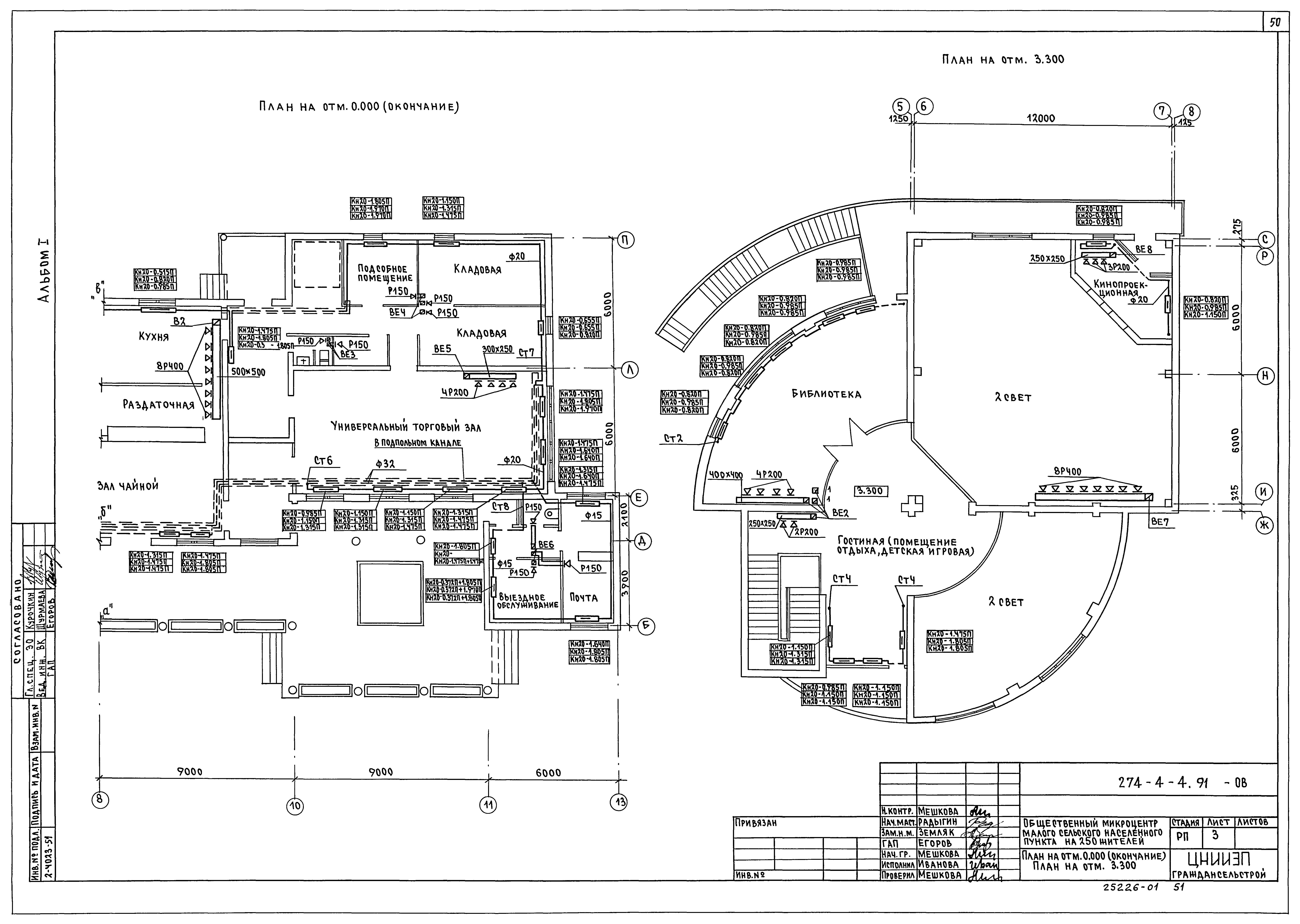 Типовой проект 274-4-4.91