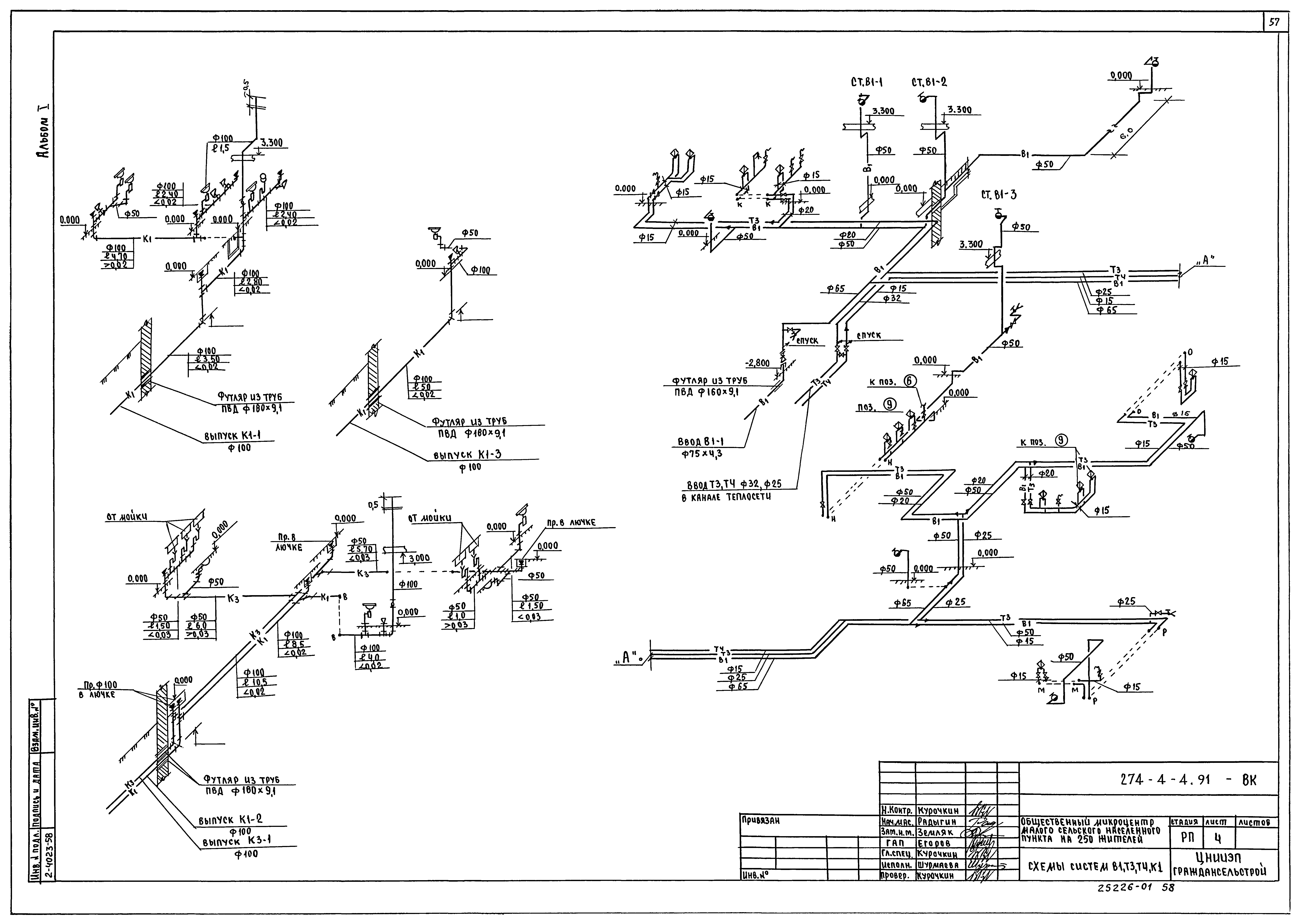 Типовой проект 274-4-4.91