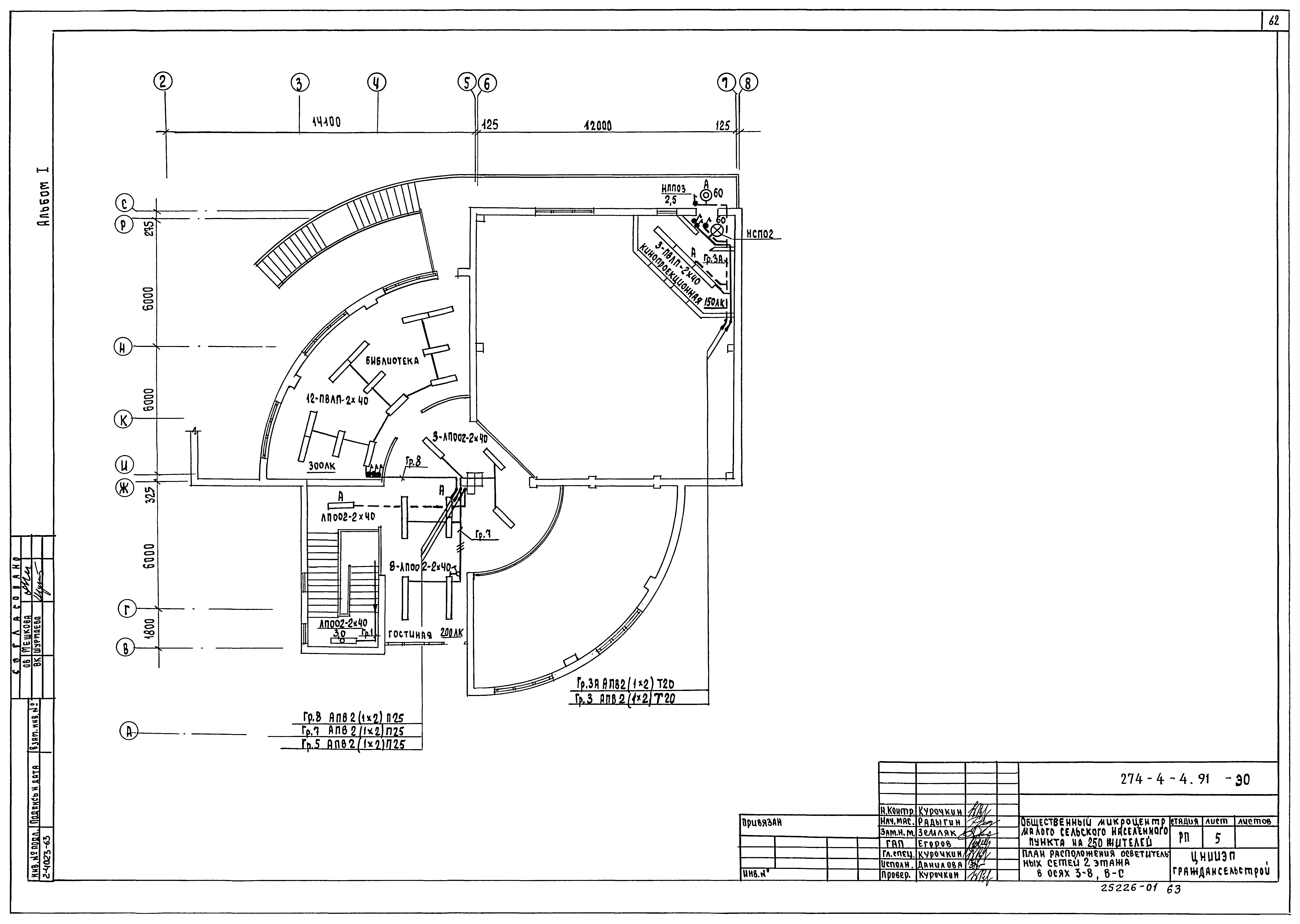 Типовой проект 274-4-4.91