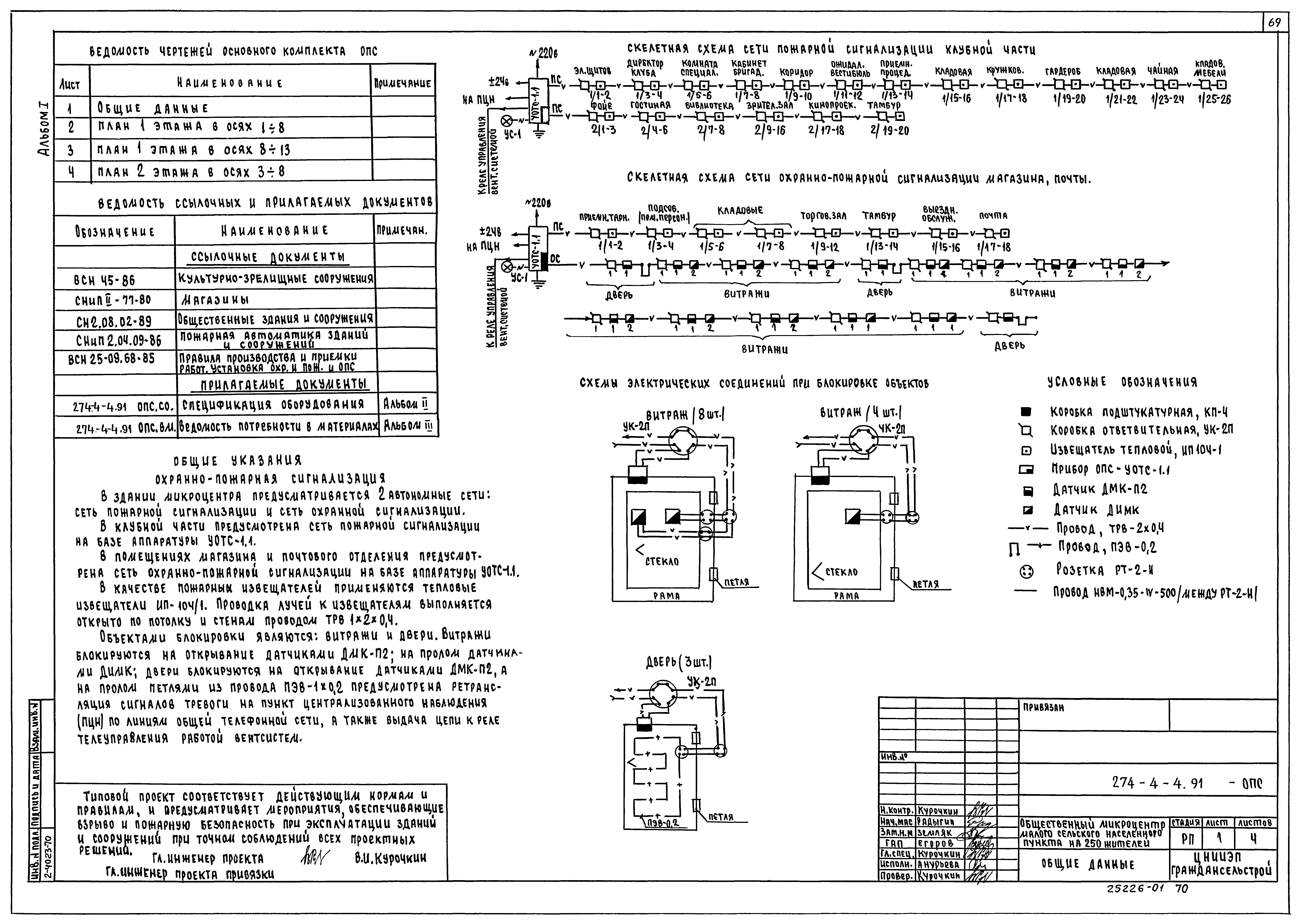 Типовой проект 274-4-4.91