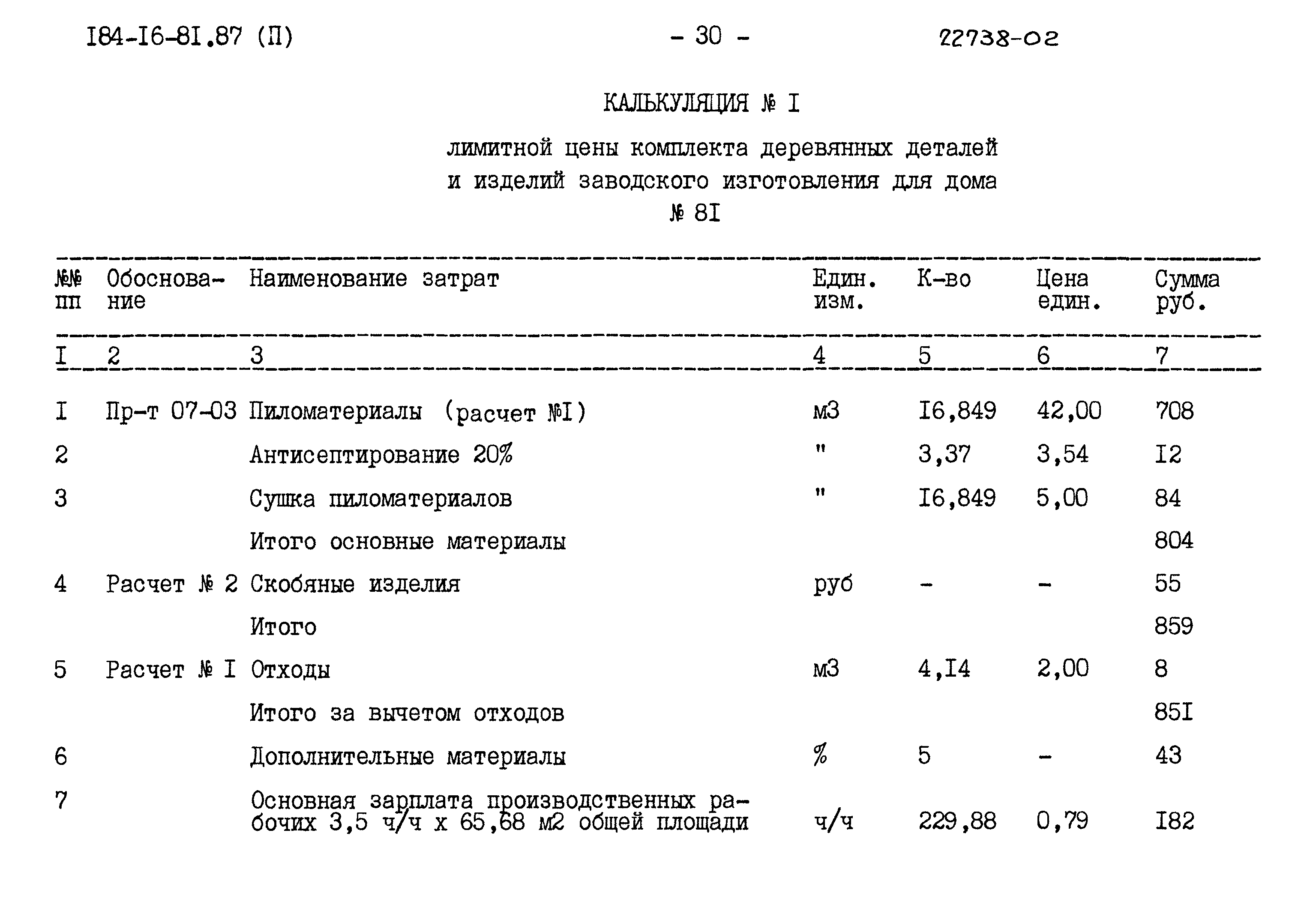 Типовой проект 184-16-81.87