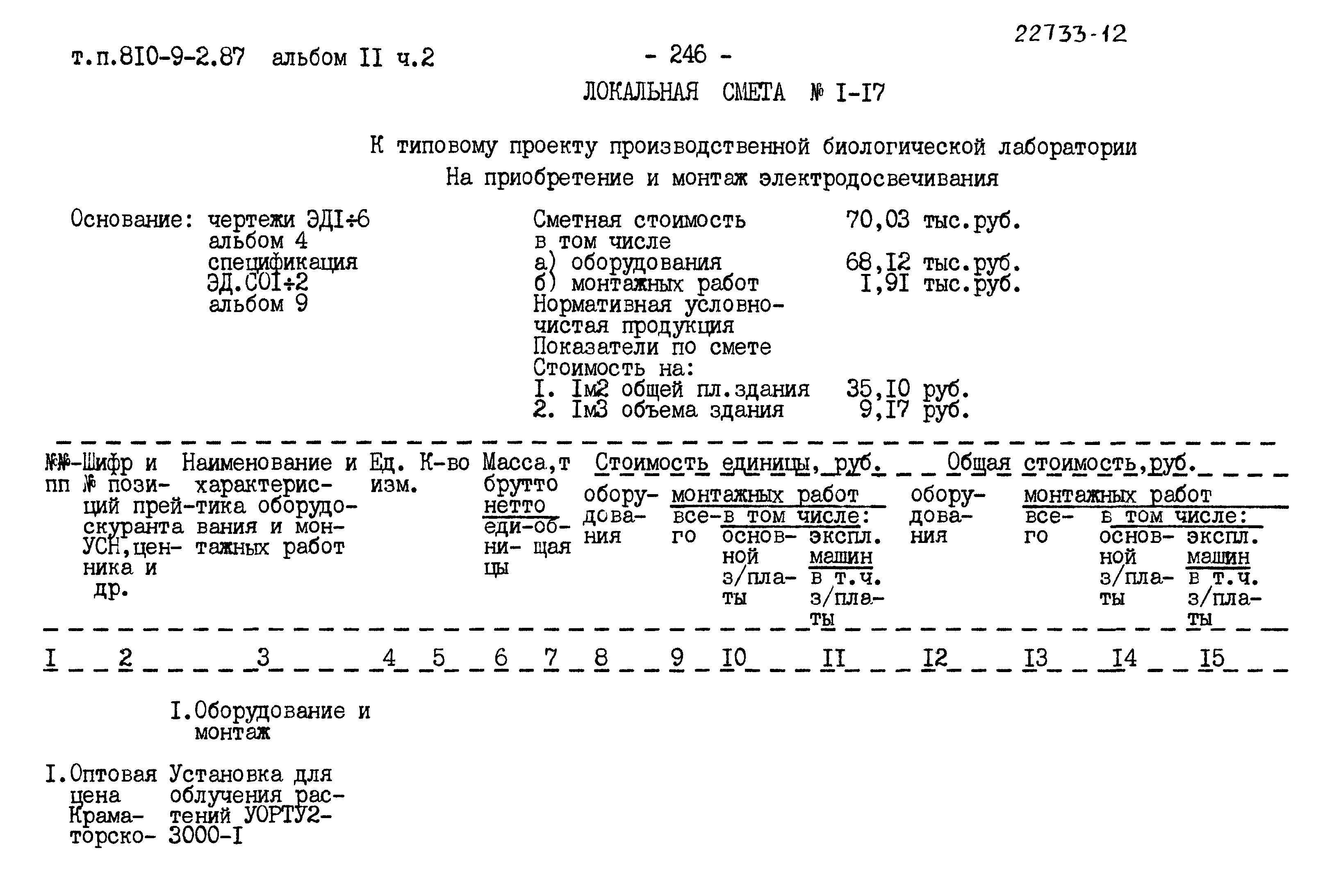 Типовой проект 810-9-2.87